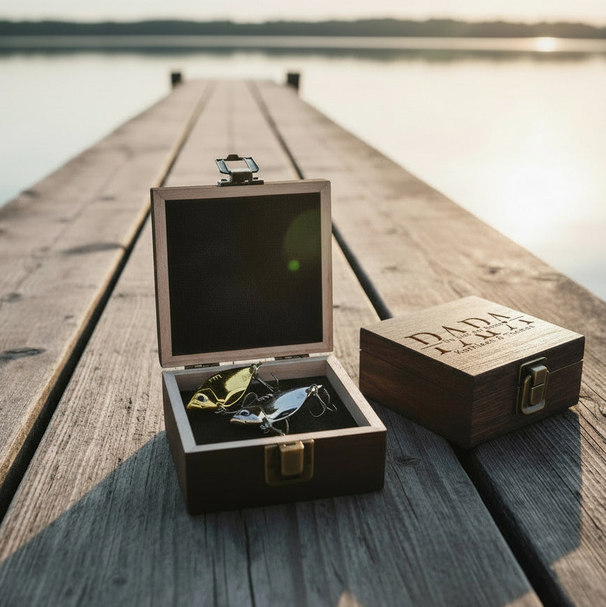 Angelbox mit Haken - Papa