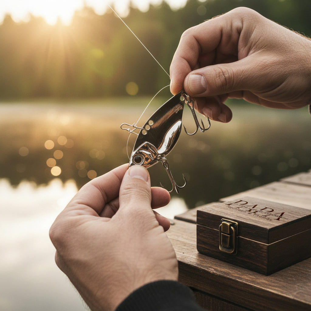 Angelbox mit Haken - Papa