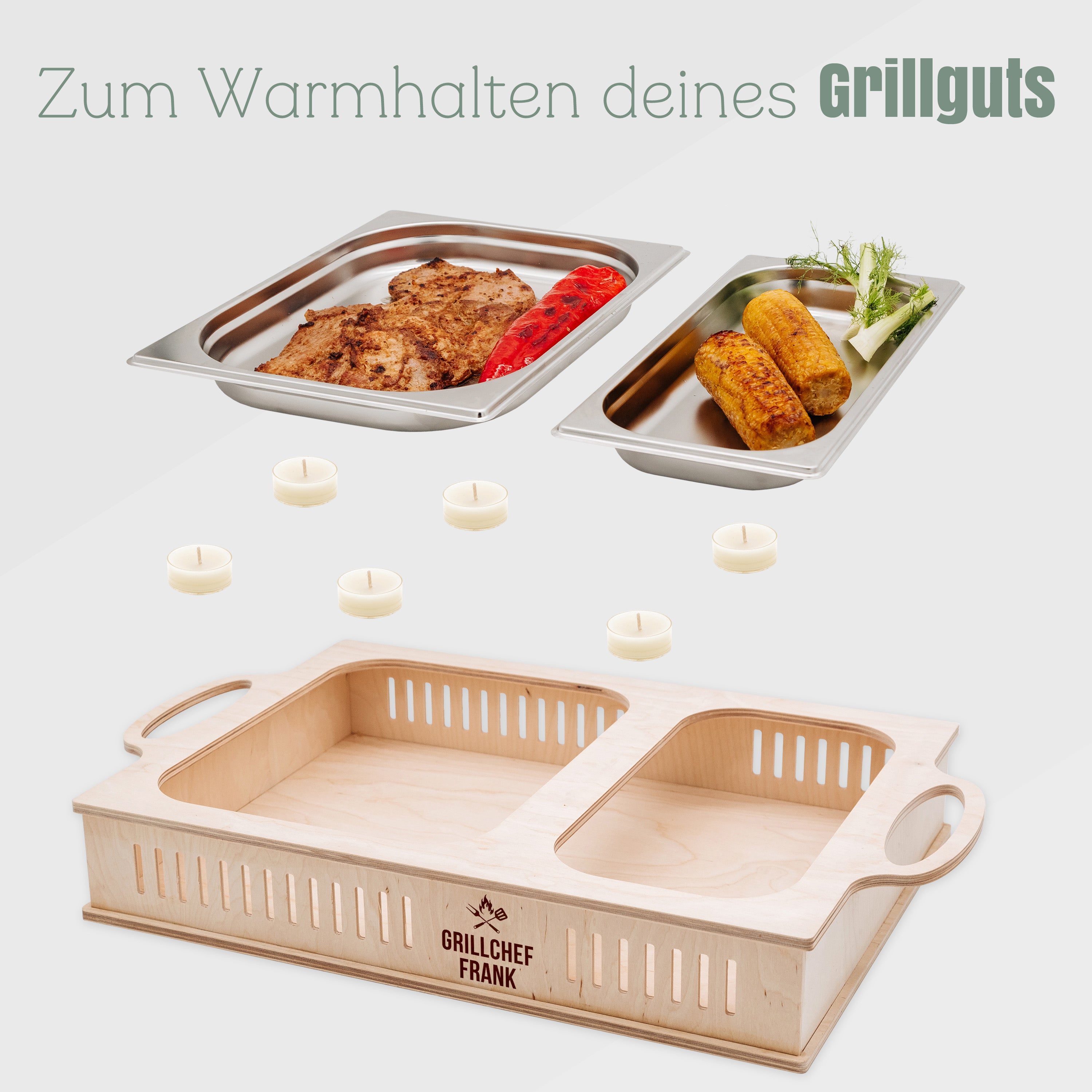 Warmhalteplatte - Grillchef
