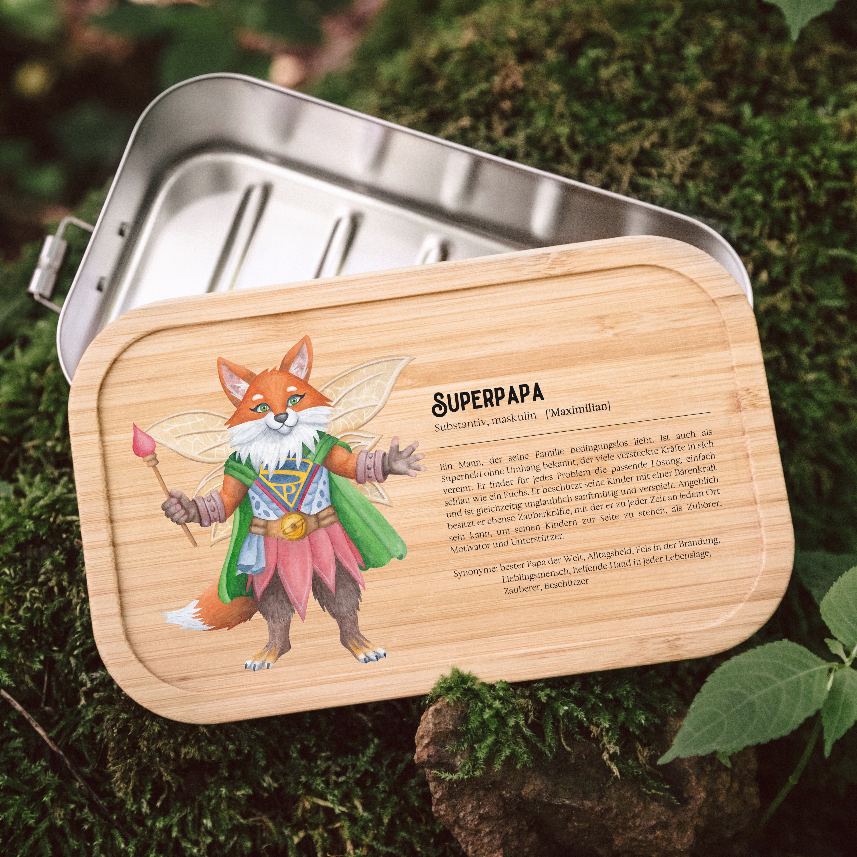Brotdose Edelstahl - Superpapa Fuchs Definition