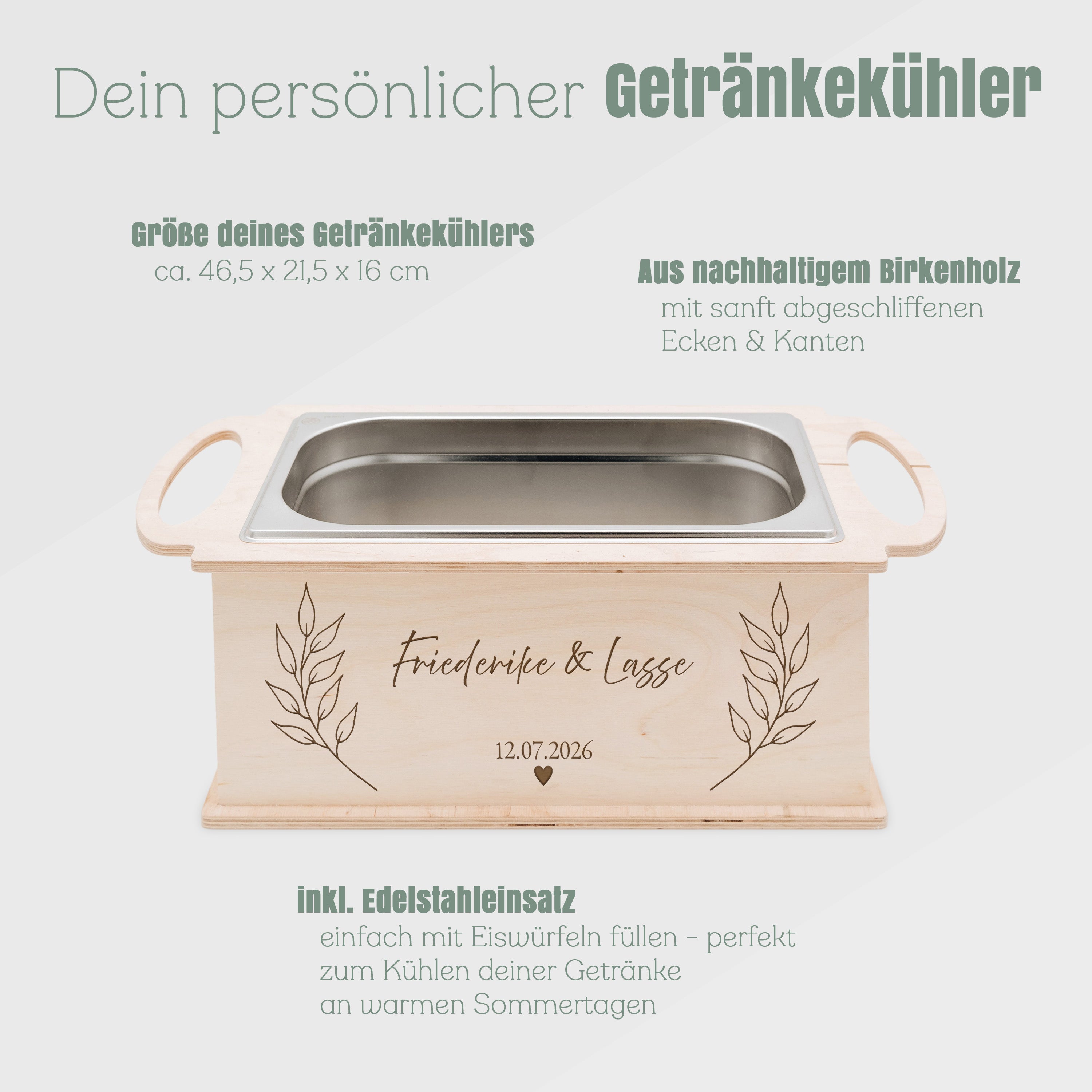 Getränkekühler - Hochzeit