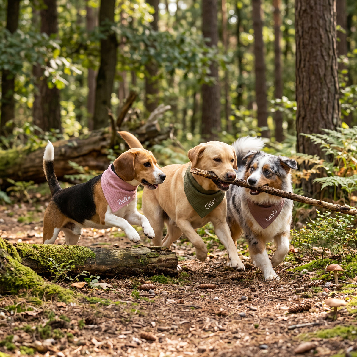 Hundehalstuch personalisiert