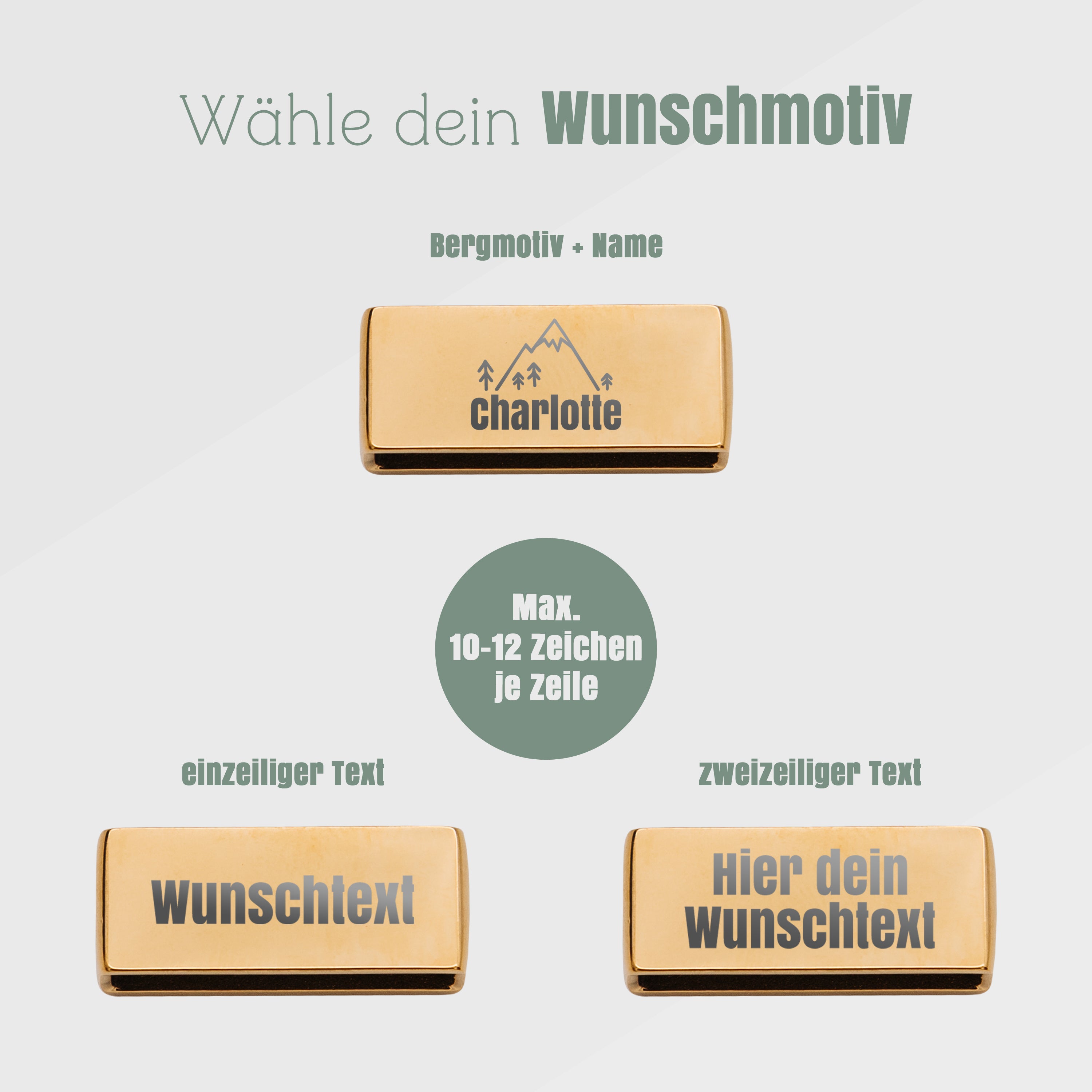 Uhren Charm - Wandern