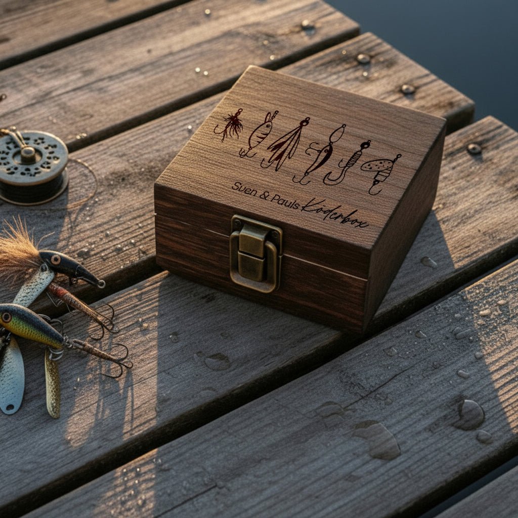 Angelbox mit Haken - Köderbox - Abenteuernah