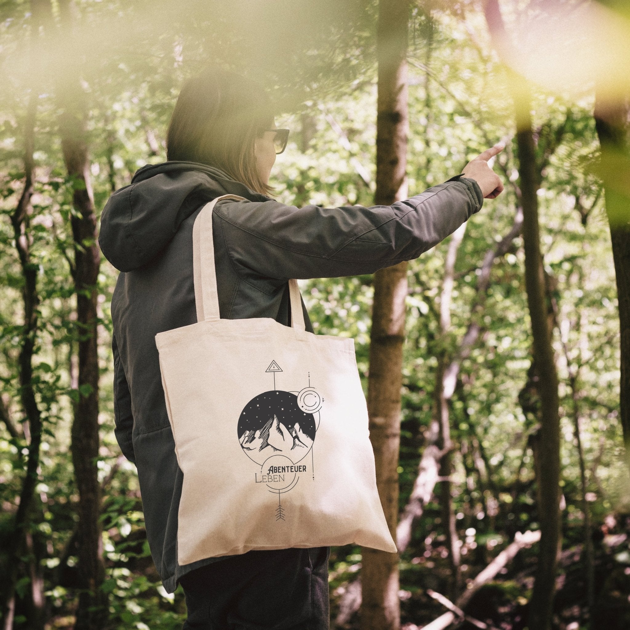 Baumwolltasche - Landschaft Geo - Abenteuernah