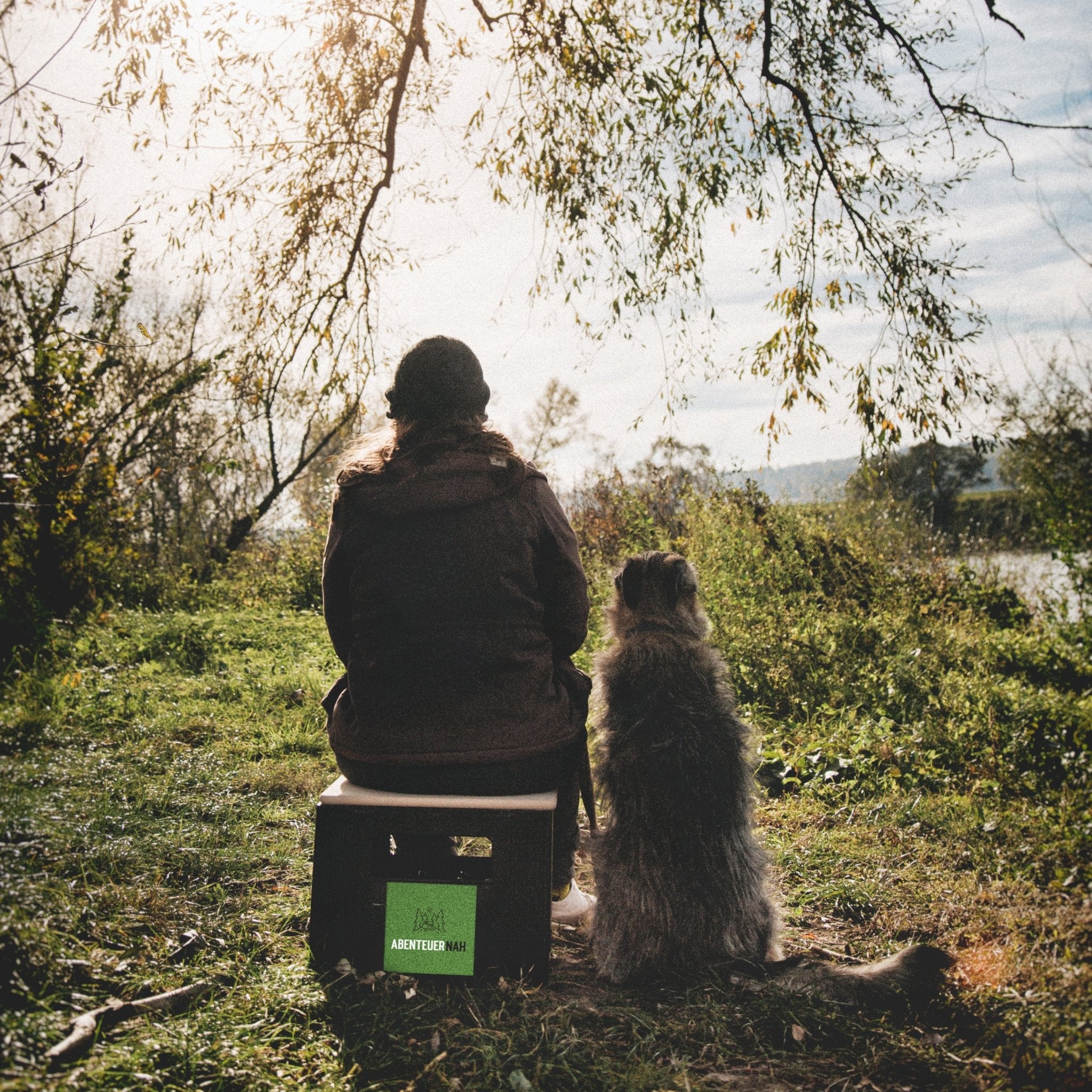 Bierkastensitz Holz - Original echter Genießer - Abenteuernah
