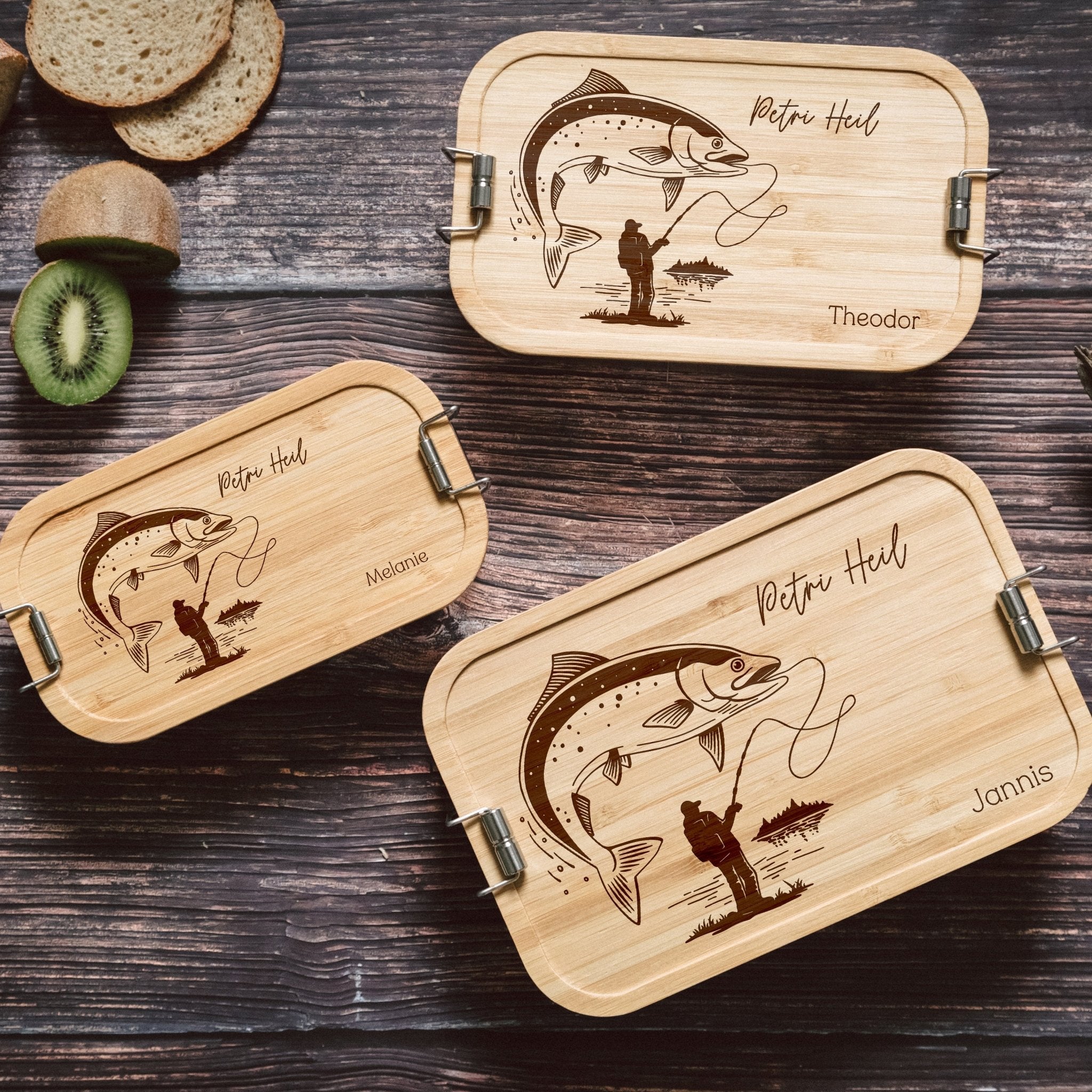 Brotdose Edelstahl - Angler - Abenteuernah