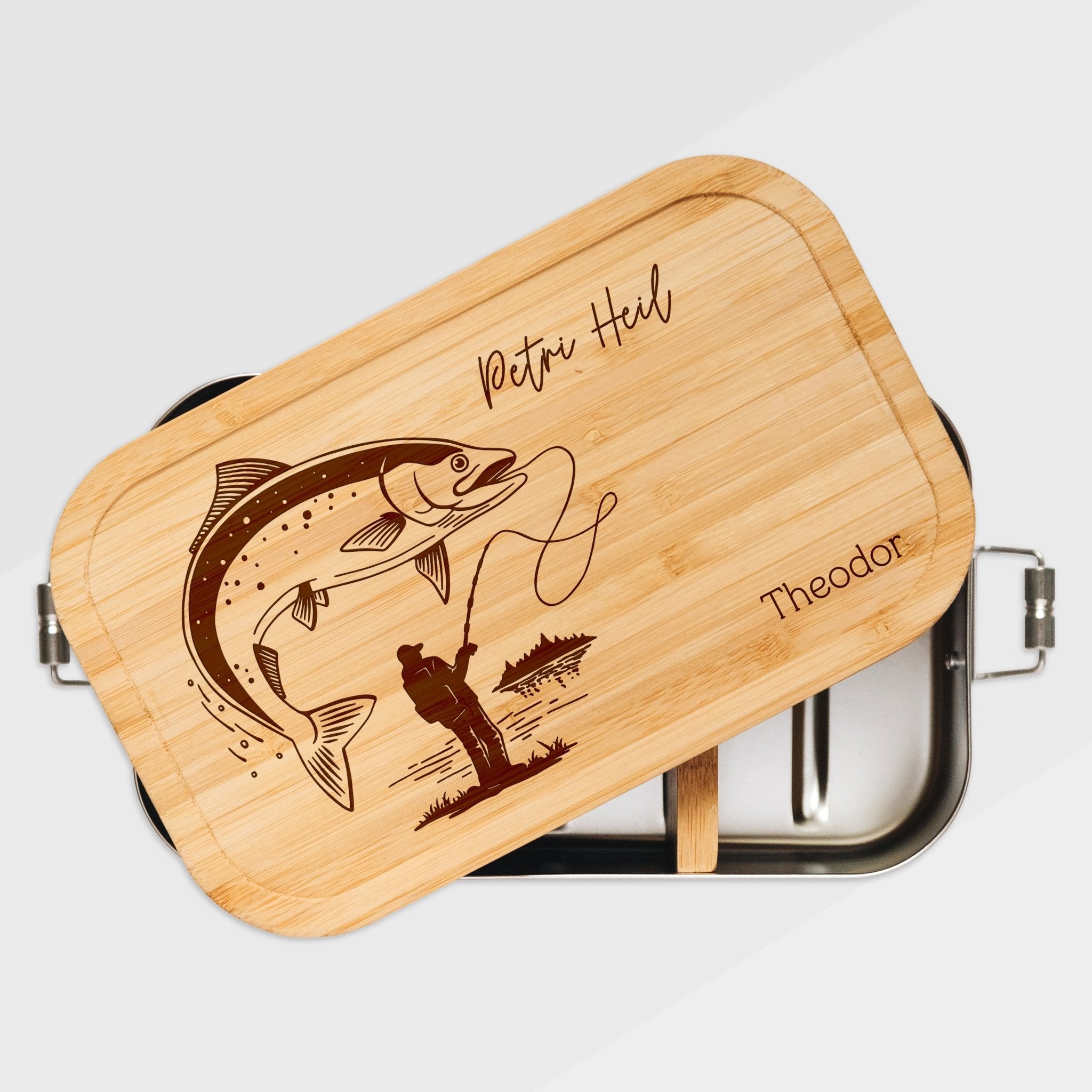 Brotdose Edelstahl - Angler - Abenteuernah