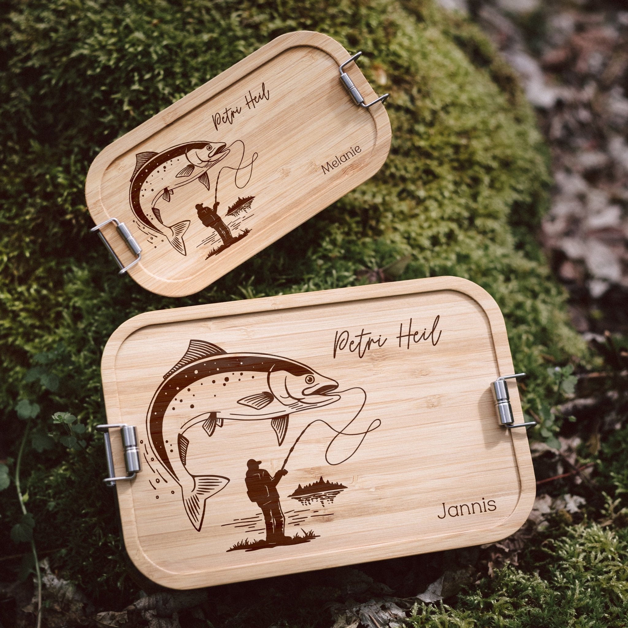 Brotdose Edelstahl - Angler - Abenteuernah