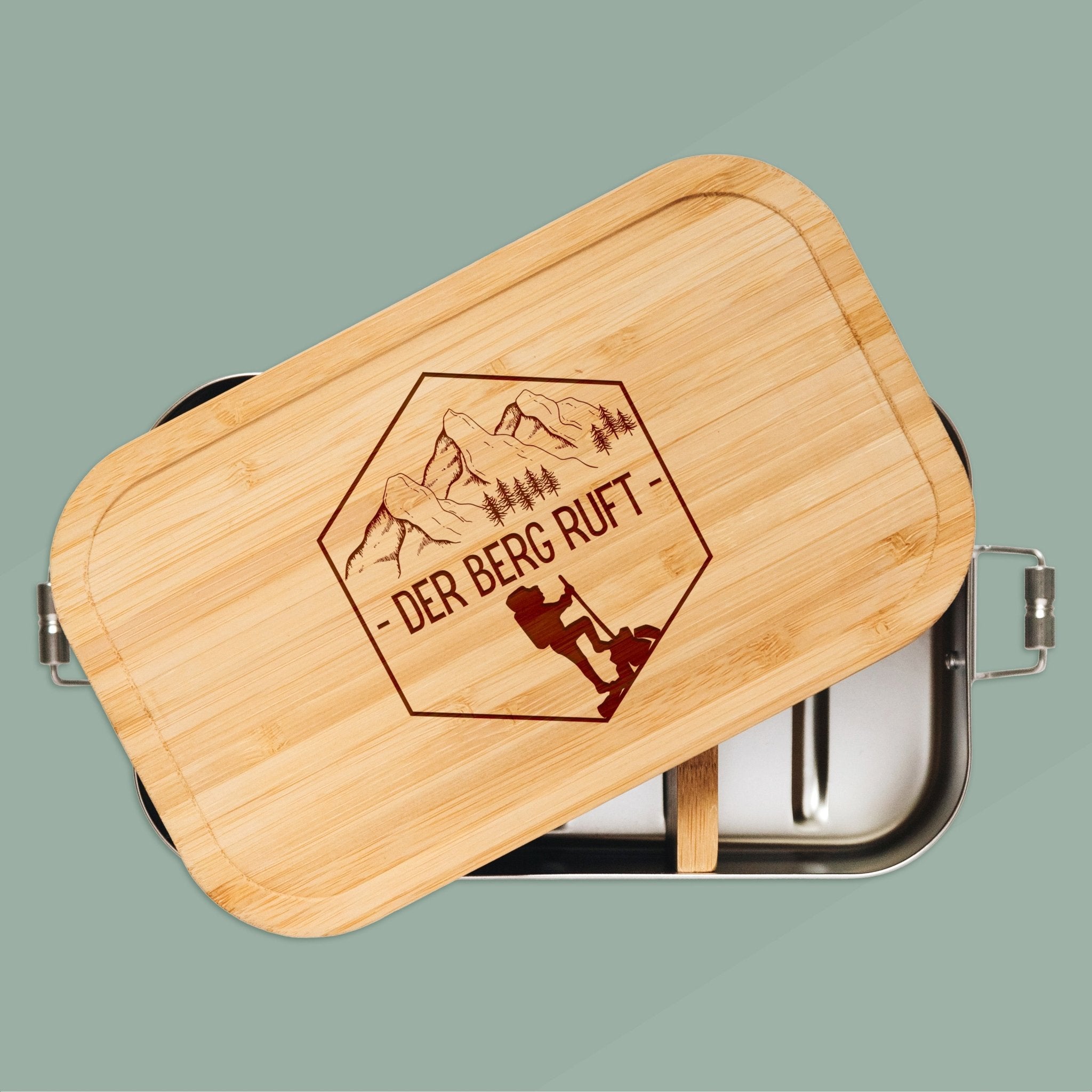 Brotdose Edelstahl - Der Berg ruft - Abenteuernah