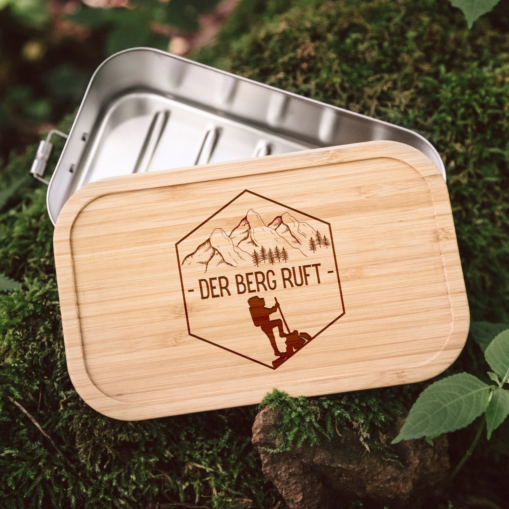 Brotdose Edelstahl - Der Berg ruft - Abenteuernah