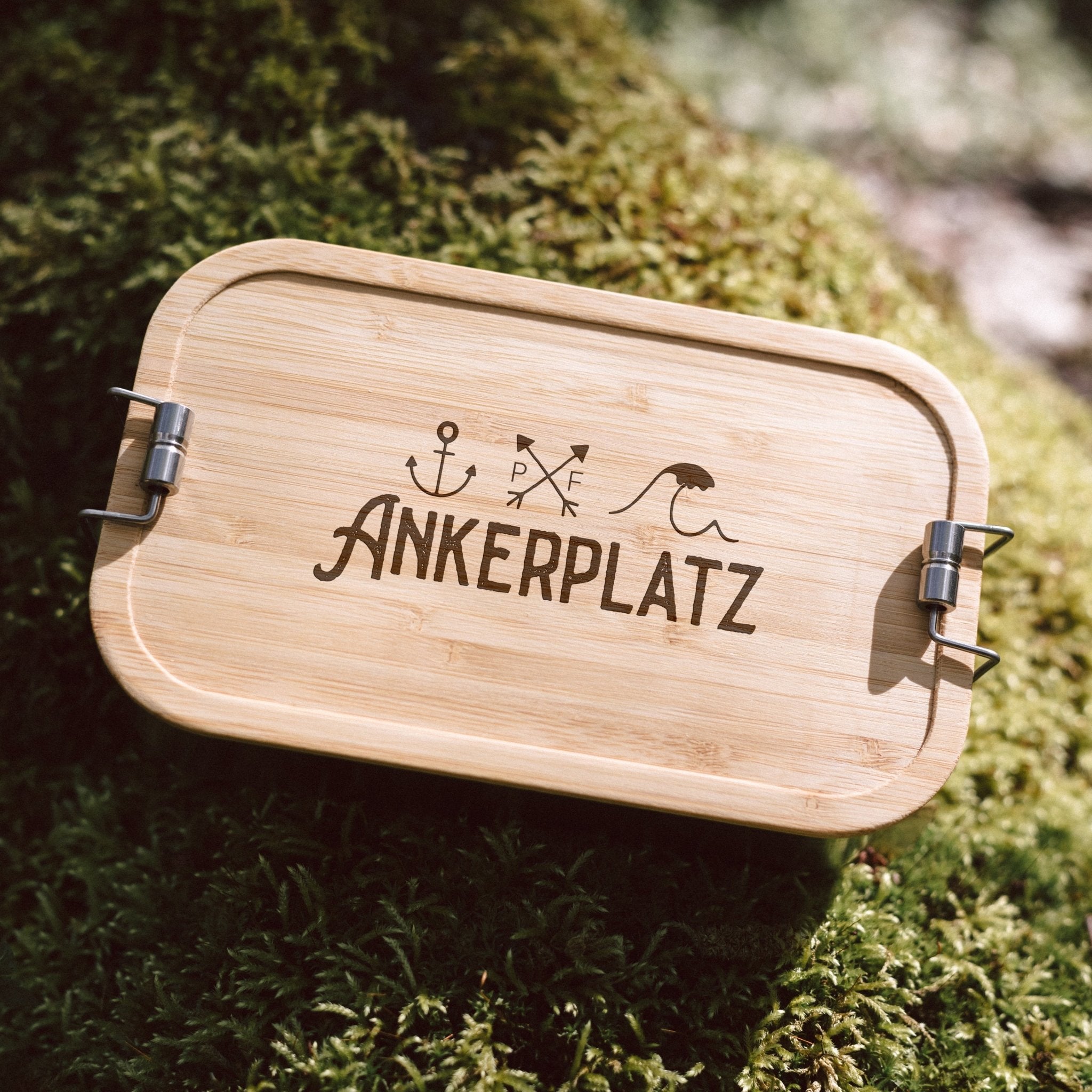 Brotdose Edelstahl - Pausenzeit - Abenteuernah