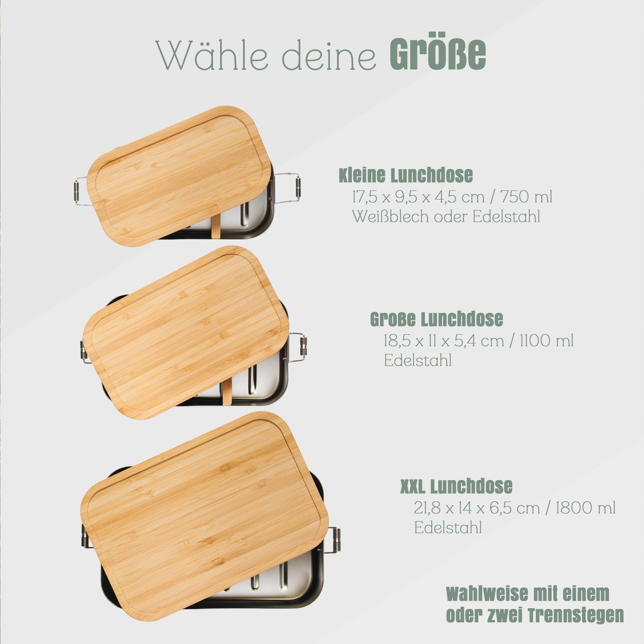 Brotdose Edelstahl - Selten radlos farbig - Abenteuernah