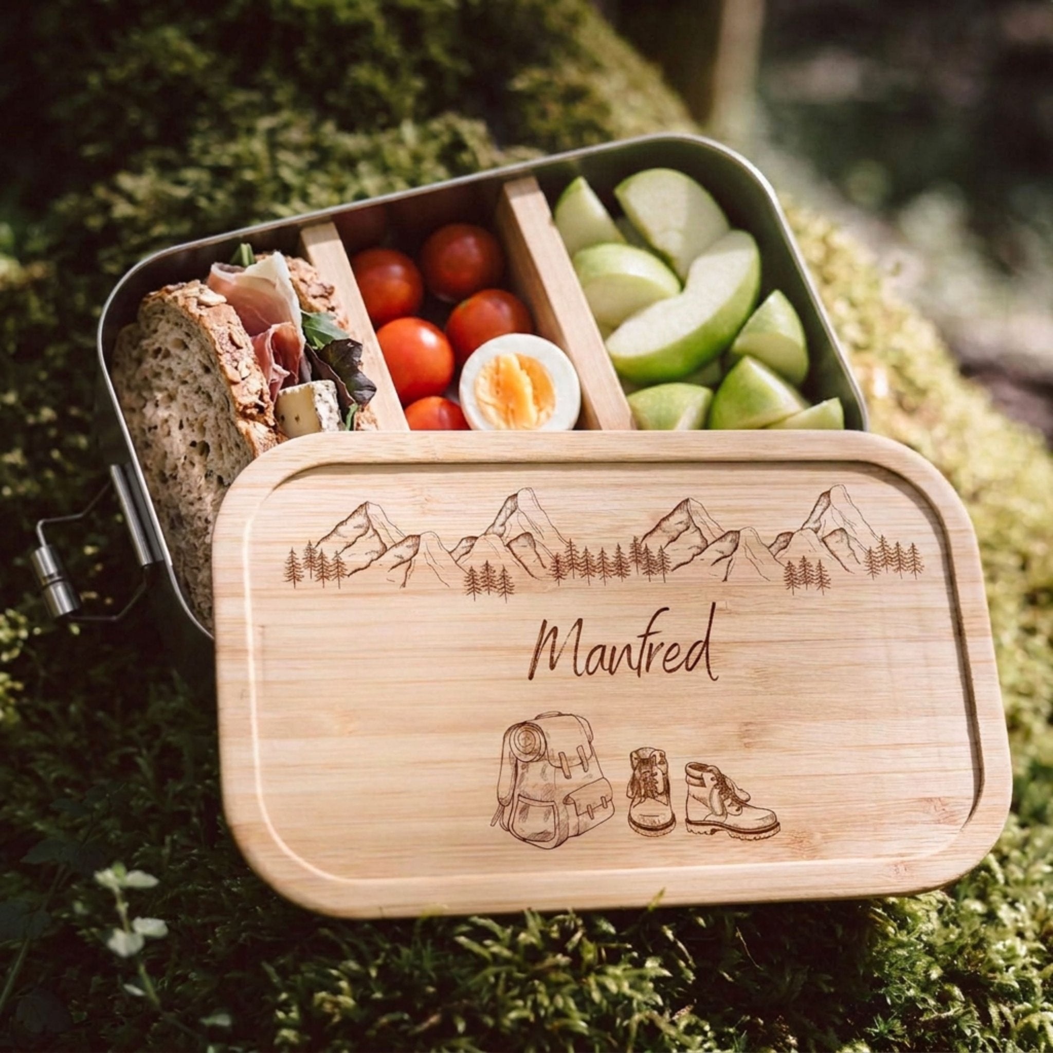 Brotdose Edelstahl - Wanderausrüstung Berge - Abenteuernah