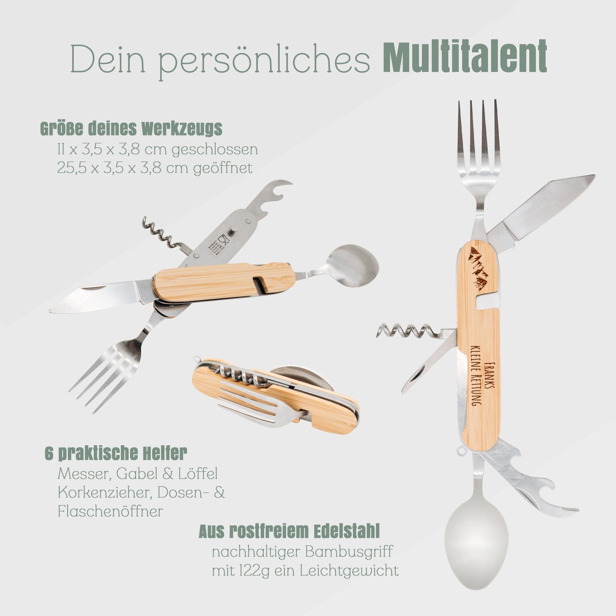 Campingbesteck - Kleine Rettung - Abenteuernah