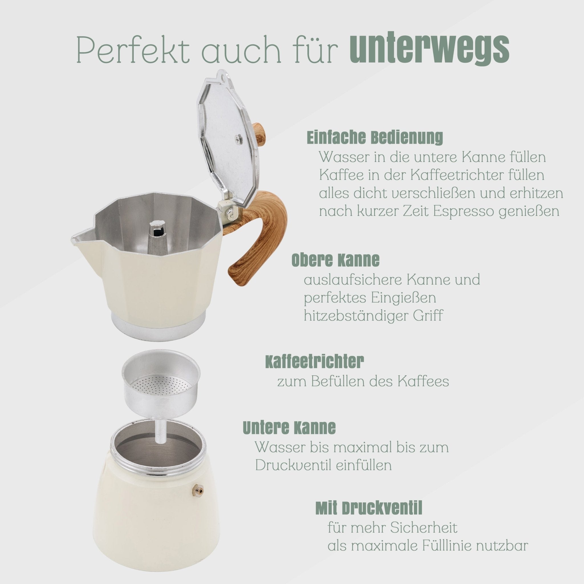 Espressokanne - personalisiert - Abenteuernah