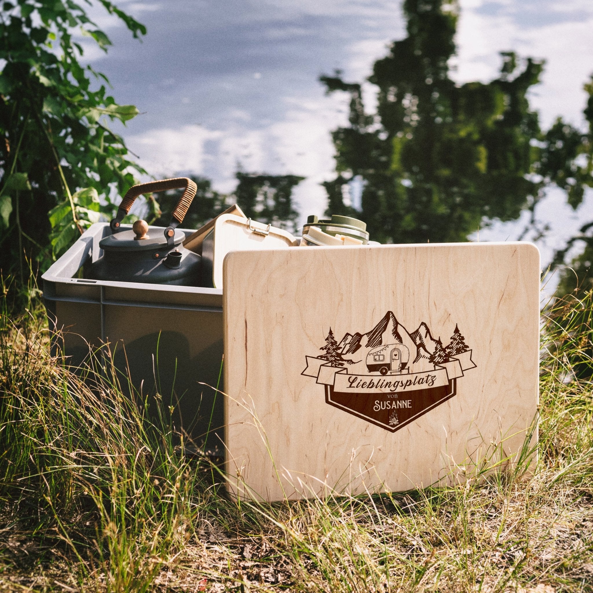 Eurokistendeckel aus Holz - Lieblingsplatz - Abenteuernah