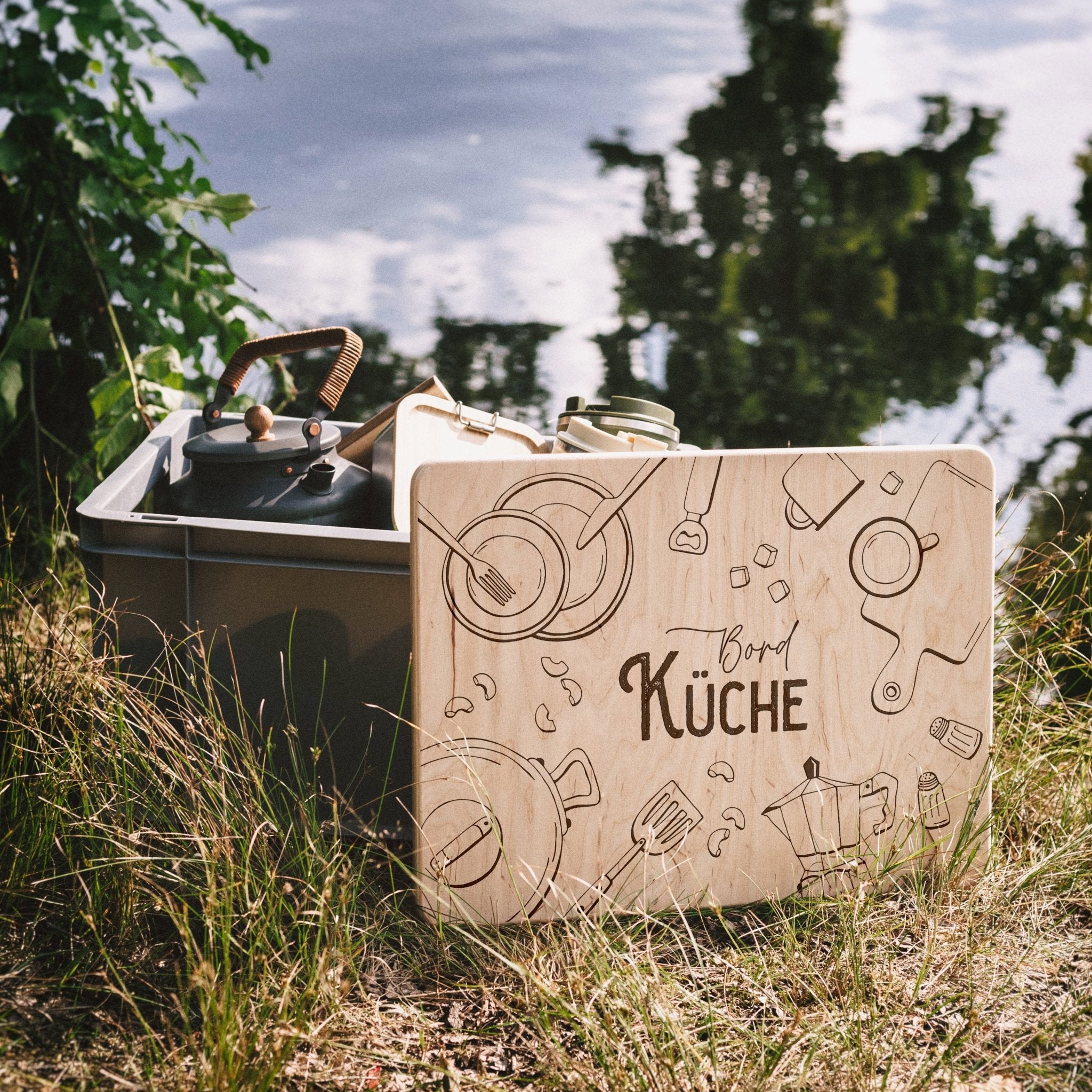Eurokistendeckel aus Holz - Ordnungshelfer - Abenteuernah