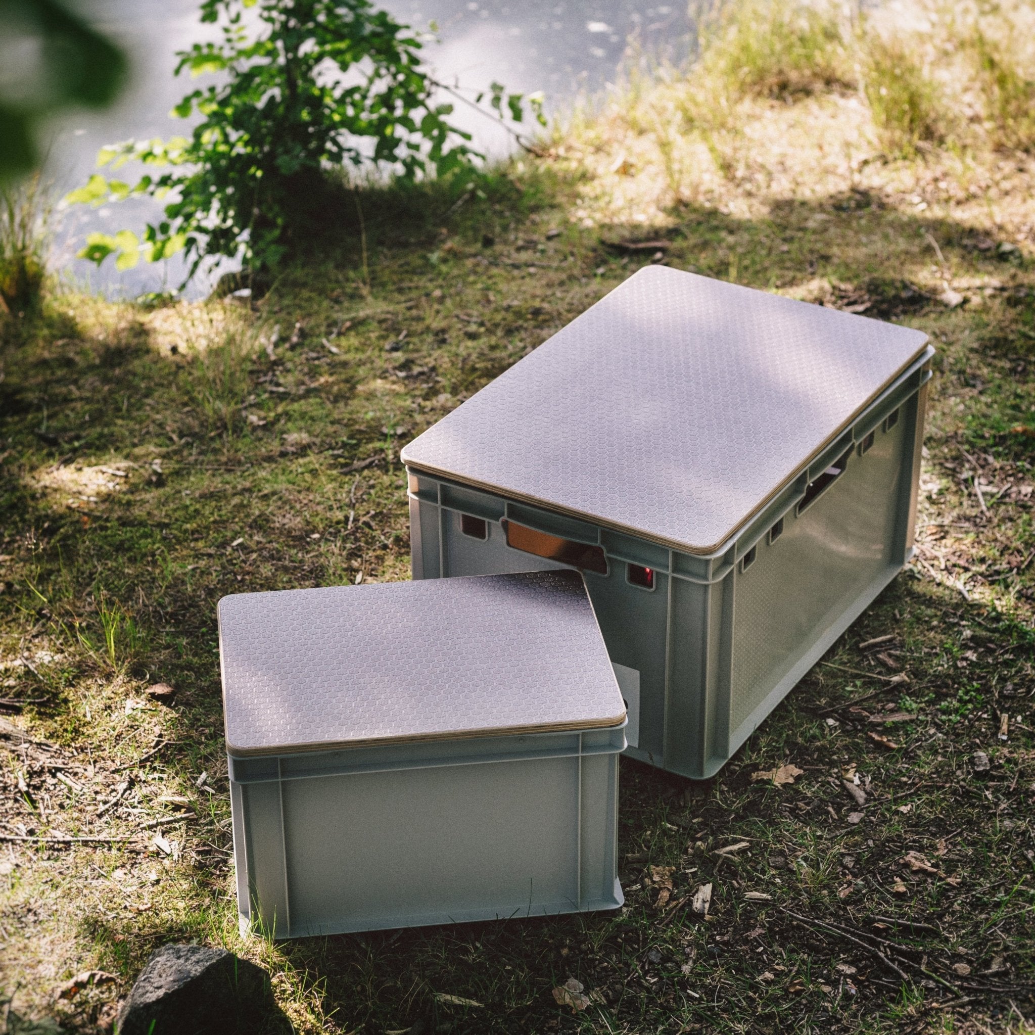 Eurokistendeckel mit Wabenstruktur - Abenteuernah