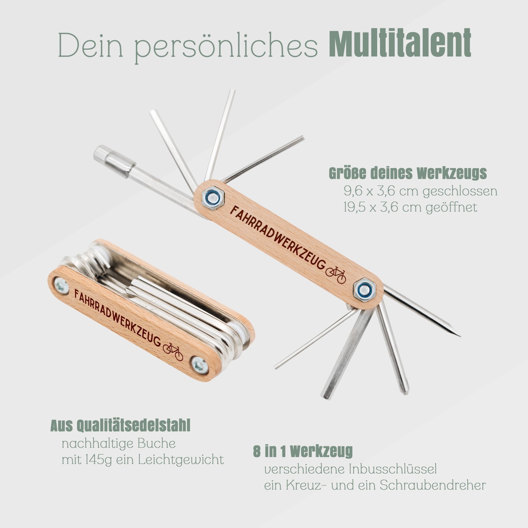 Fahrrad Multitool - Fahrradwerkzeug - Abenteuernah