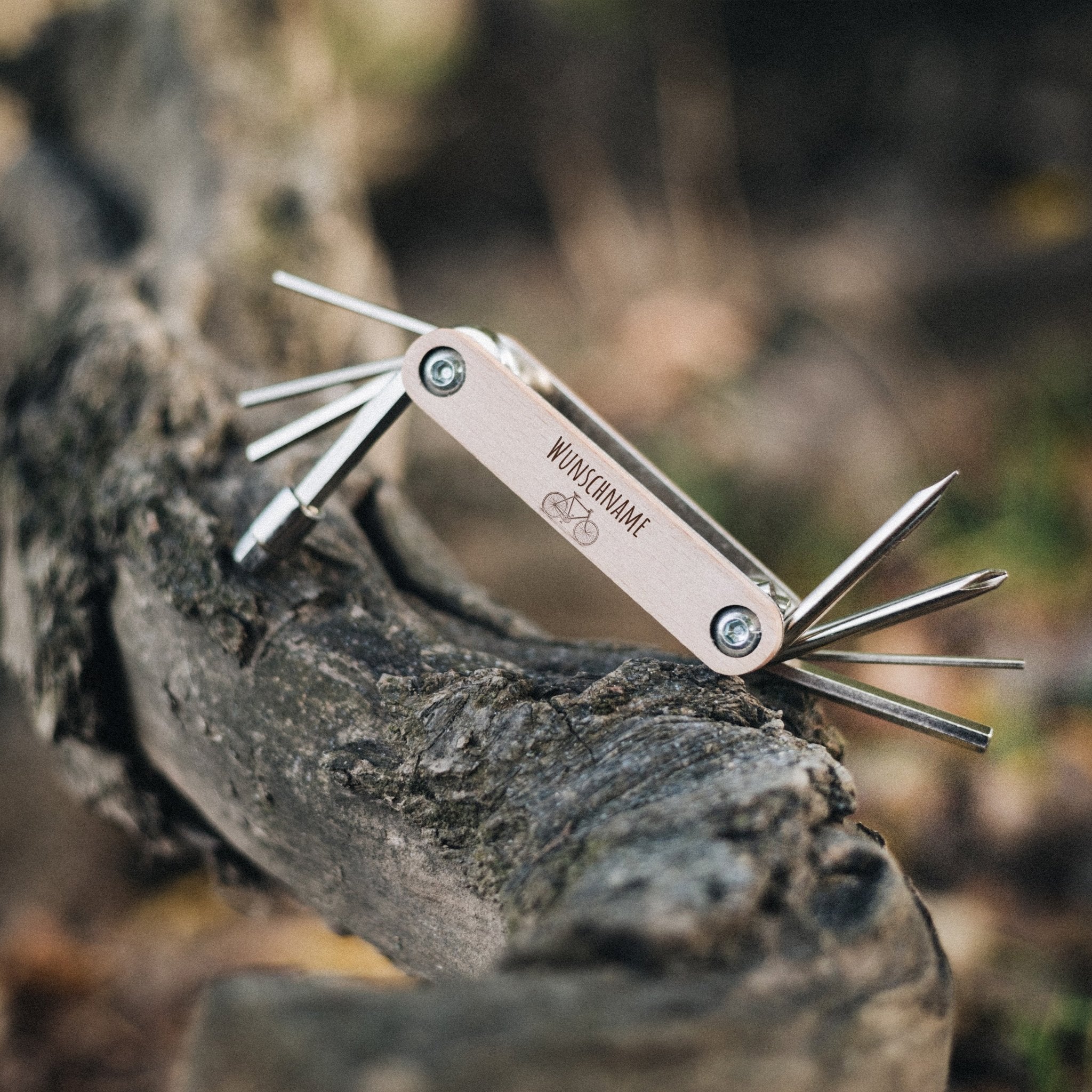 Fahrrad Multitool - Wunschname - Abenteuernah