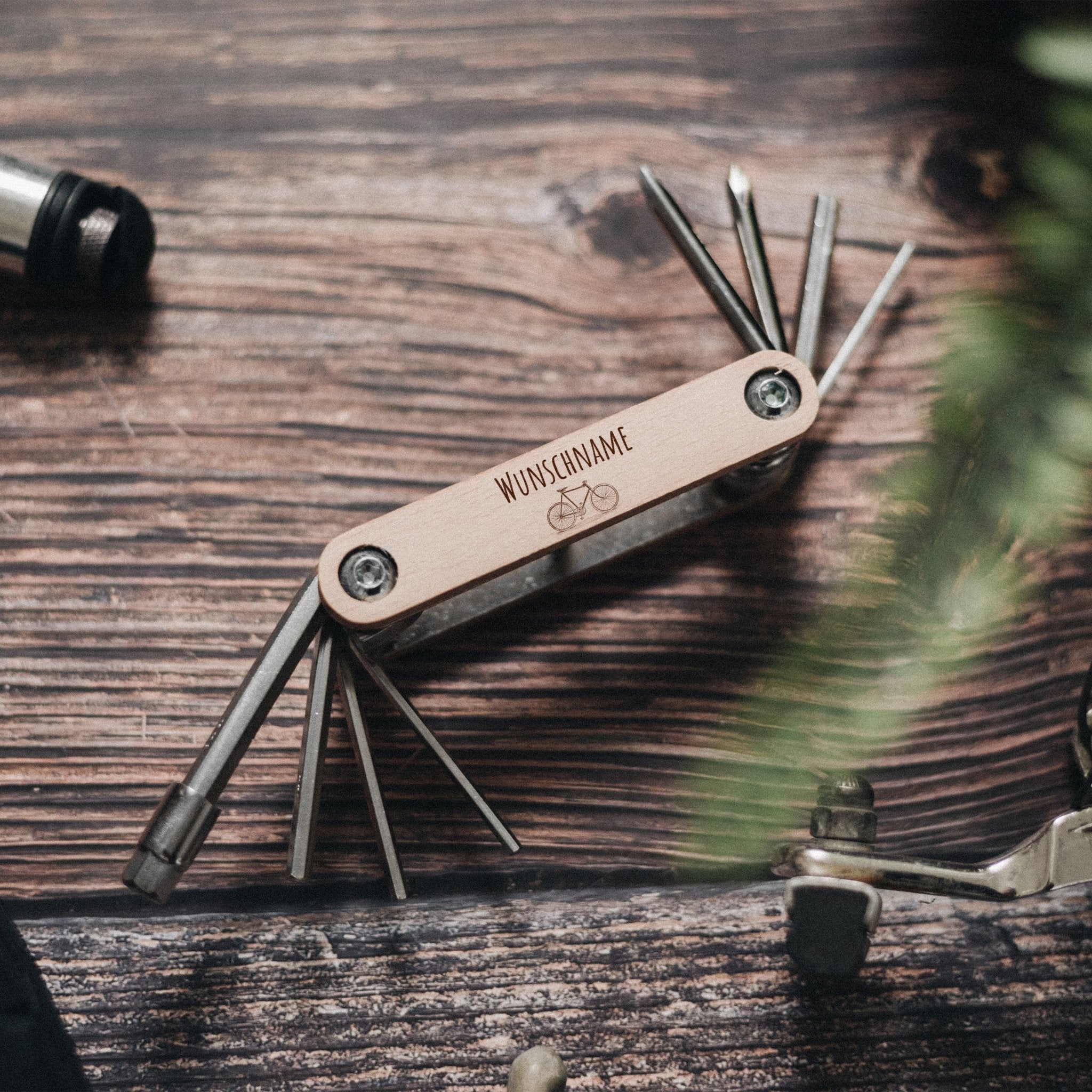 Fahrrad Multitool - Wunschname - Abenteuernah