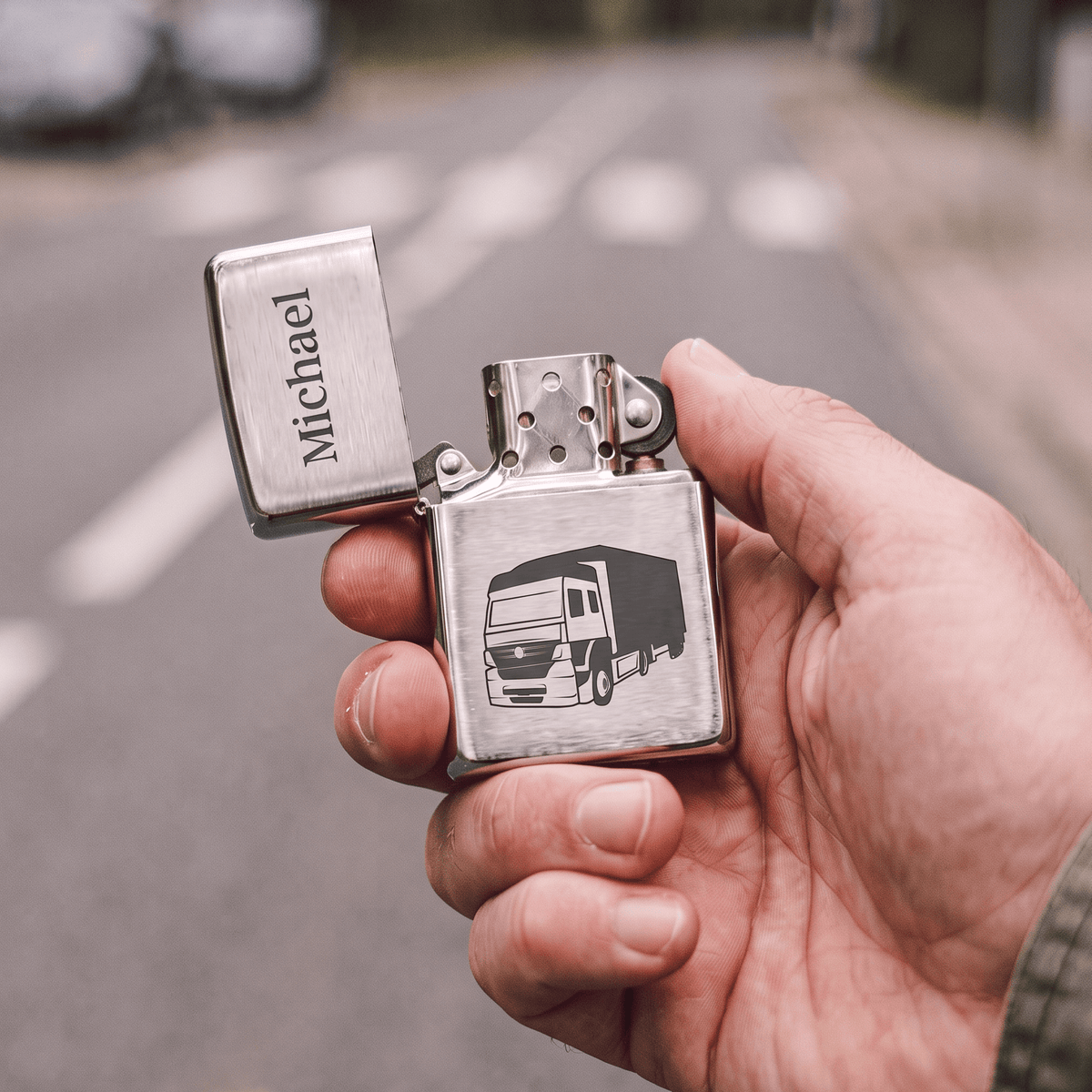 Feuerzeug mit Gravur und Motiv personalisiert - Abenteuernah