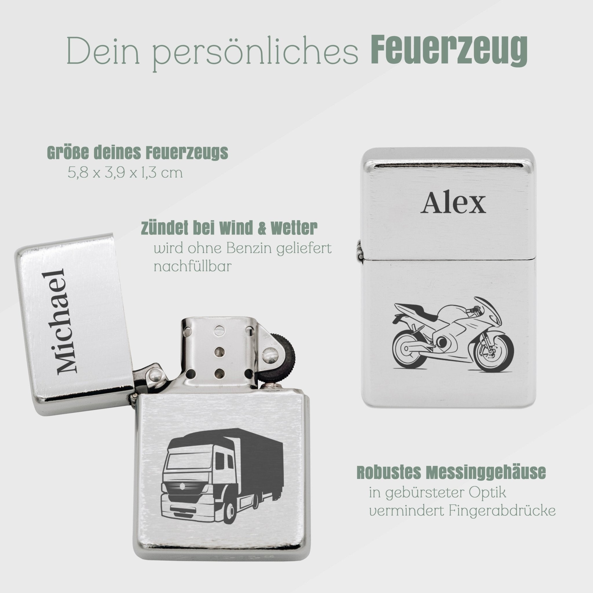 Feuerzeug - Motiv - Abenteuernah