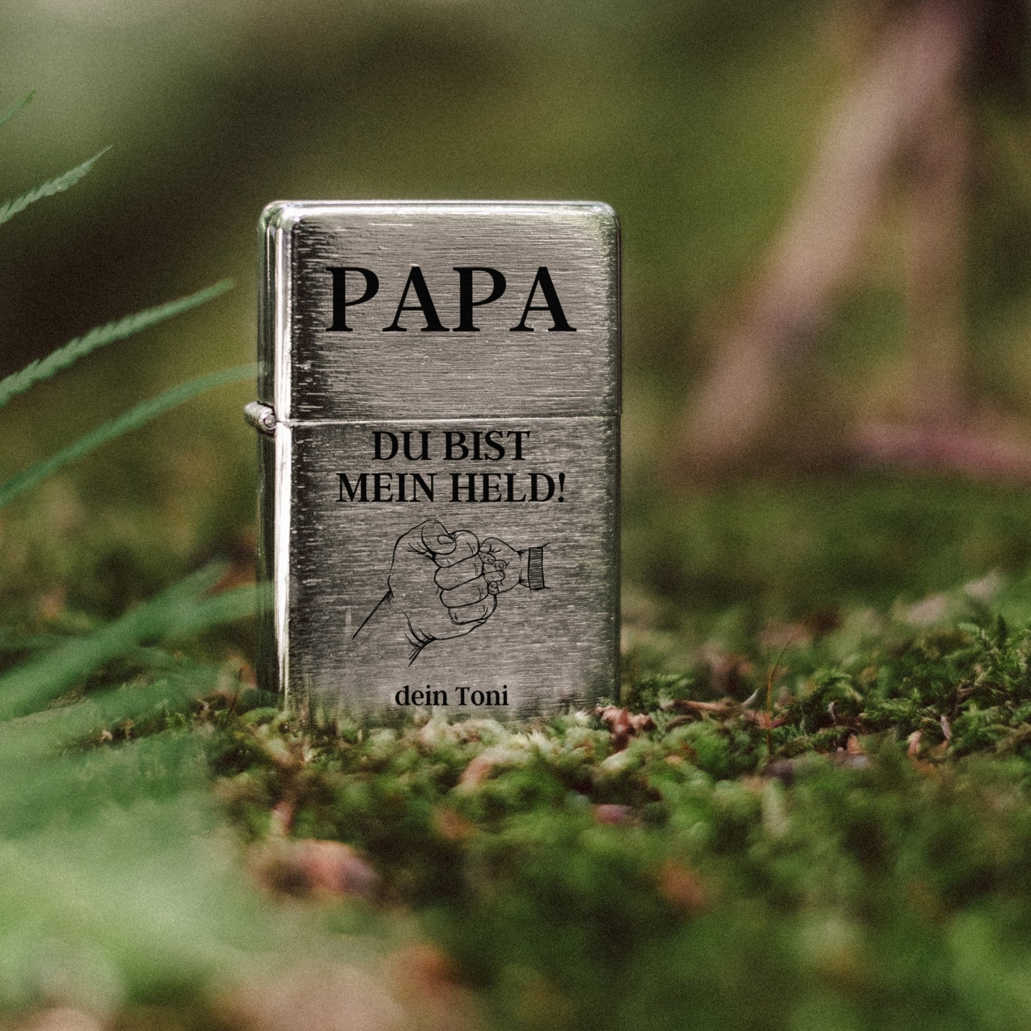 Feuerzeug - Papa mein Held - Abenteuernah