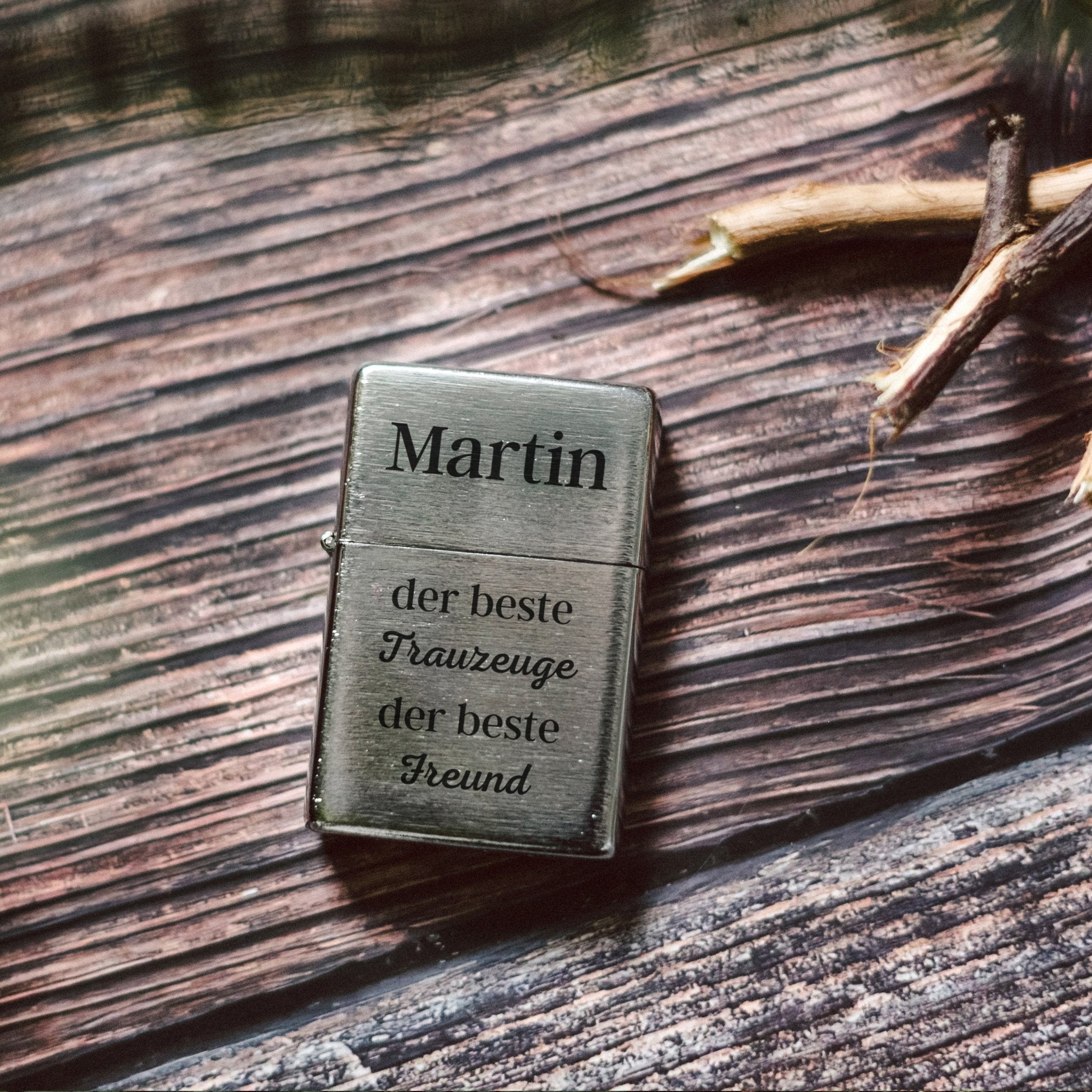 Feuerzeug - Trauzeuge - Abenteuernah