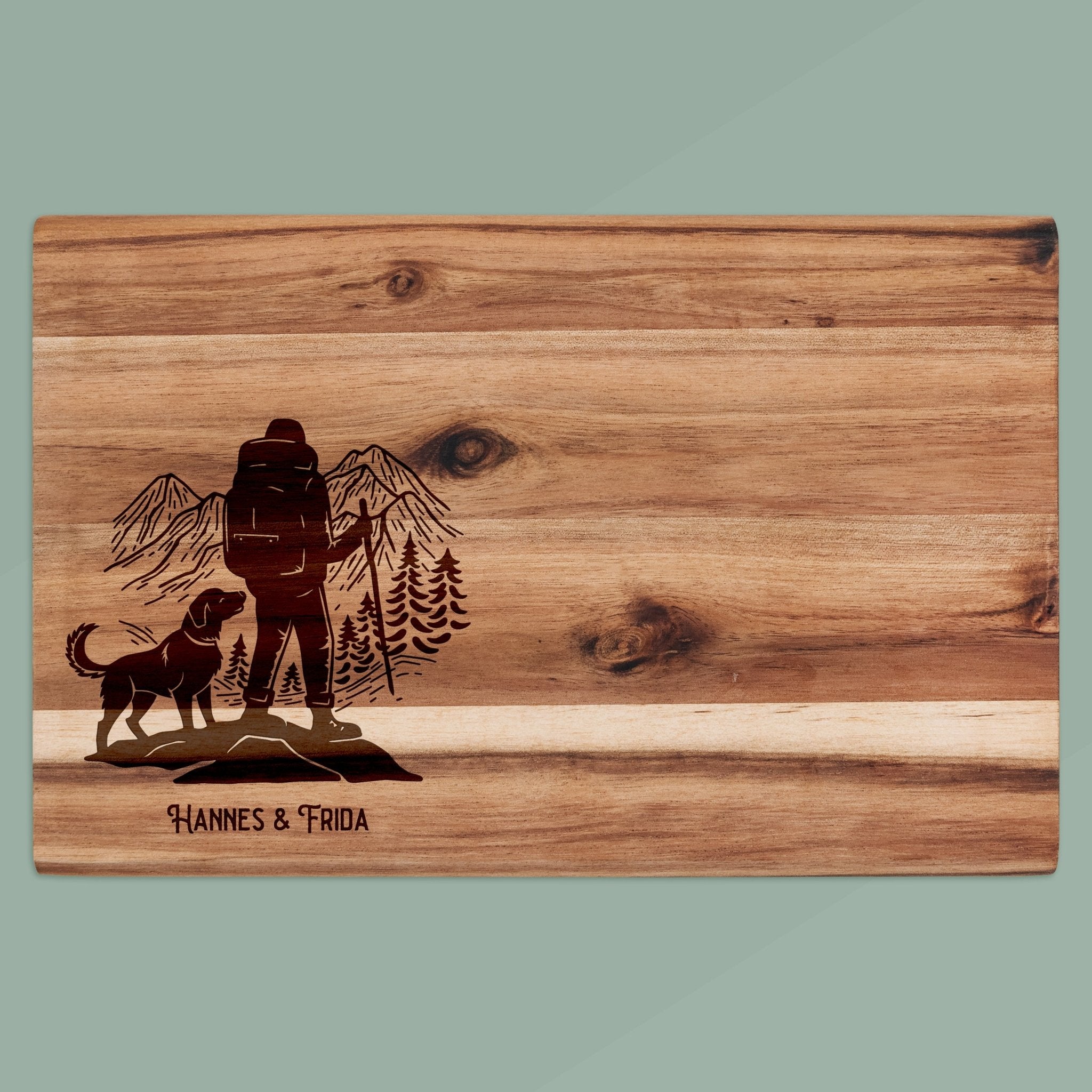 Frühstücksbrett Akazie - Wanderbuddy - Abenteuernah