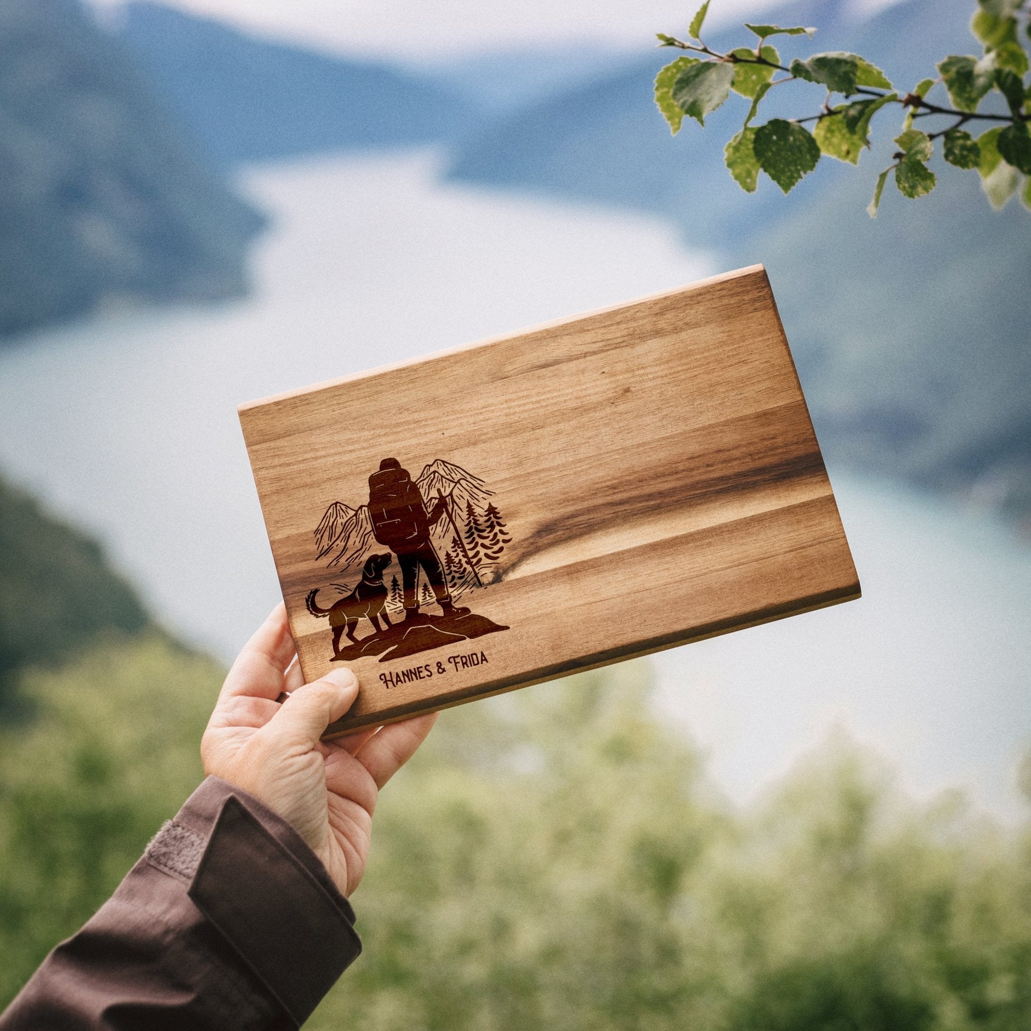 Frühstücksbrett Akazie - Wanderbuddy - Abenteuernah