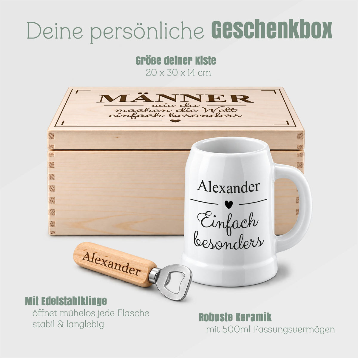 Geschenkbox personalisiert - Einfach besonders - Abenteuernah