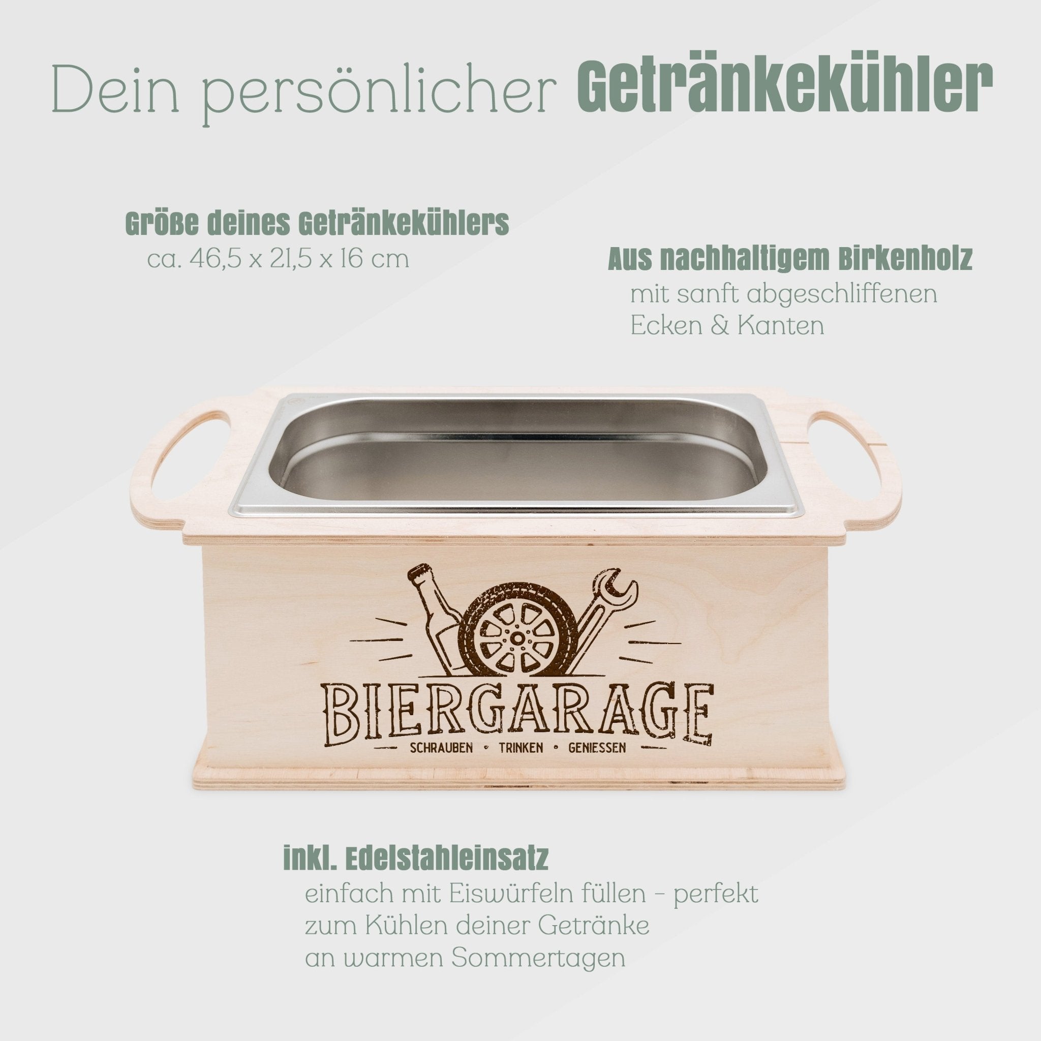 Getränkekühler - Biergarage - Abenteuernah