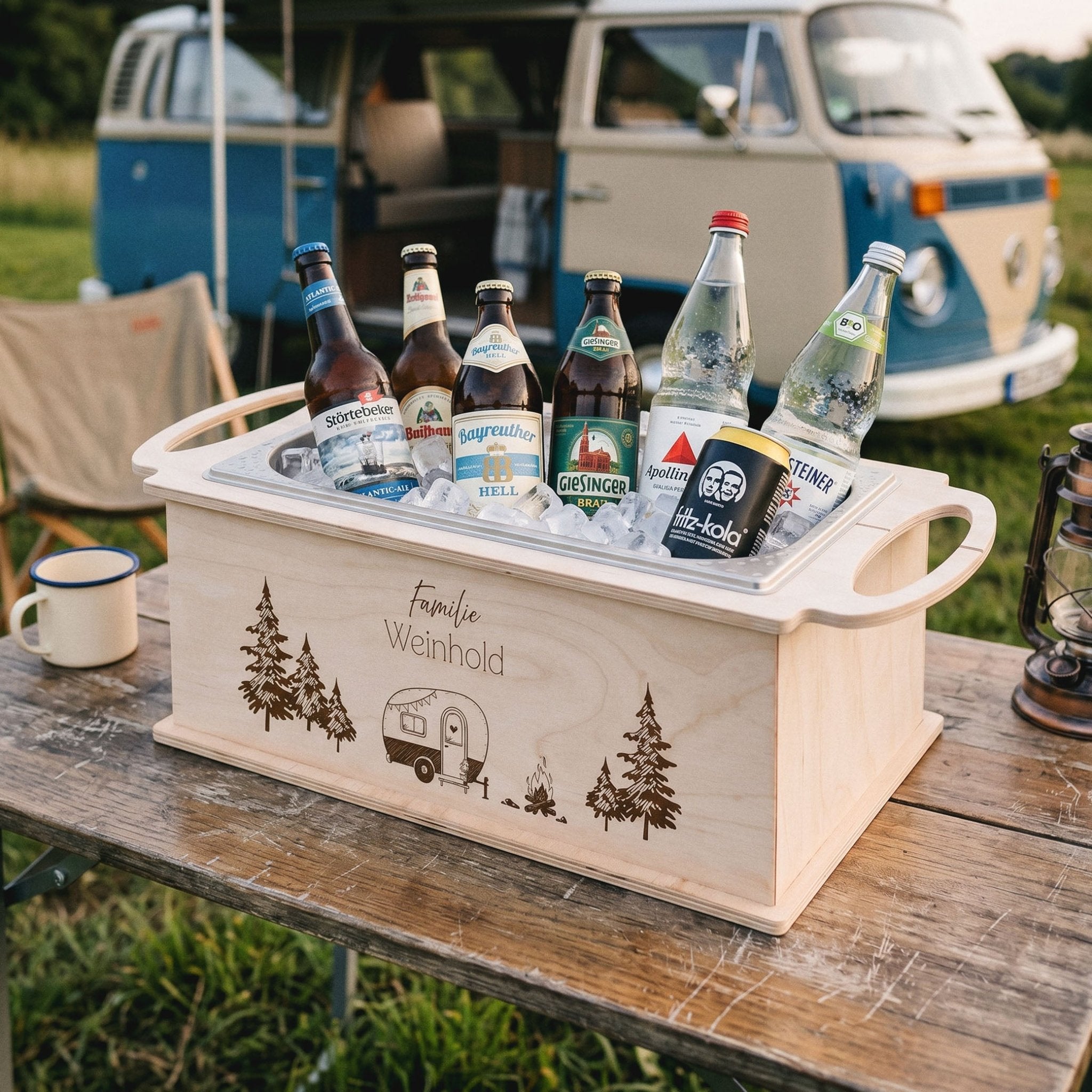 Getränkekühler personalisiert - Camping - Abenteuernah