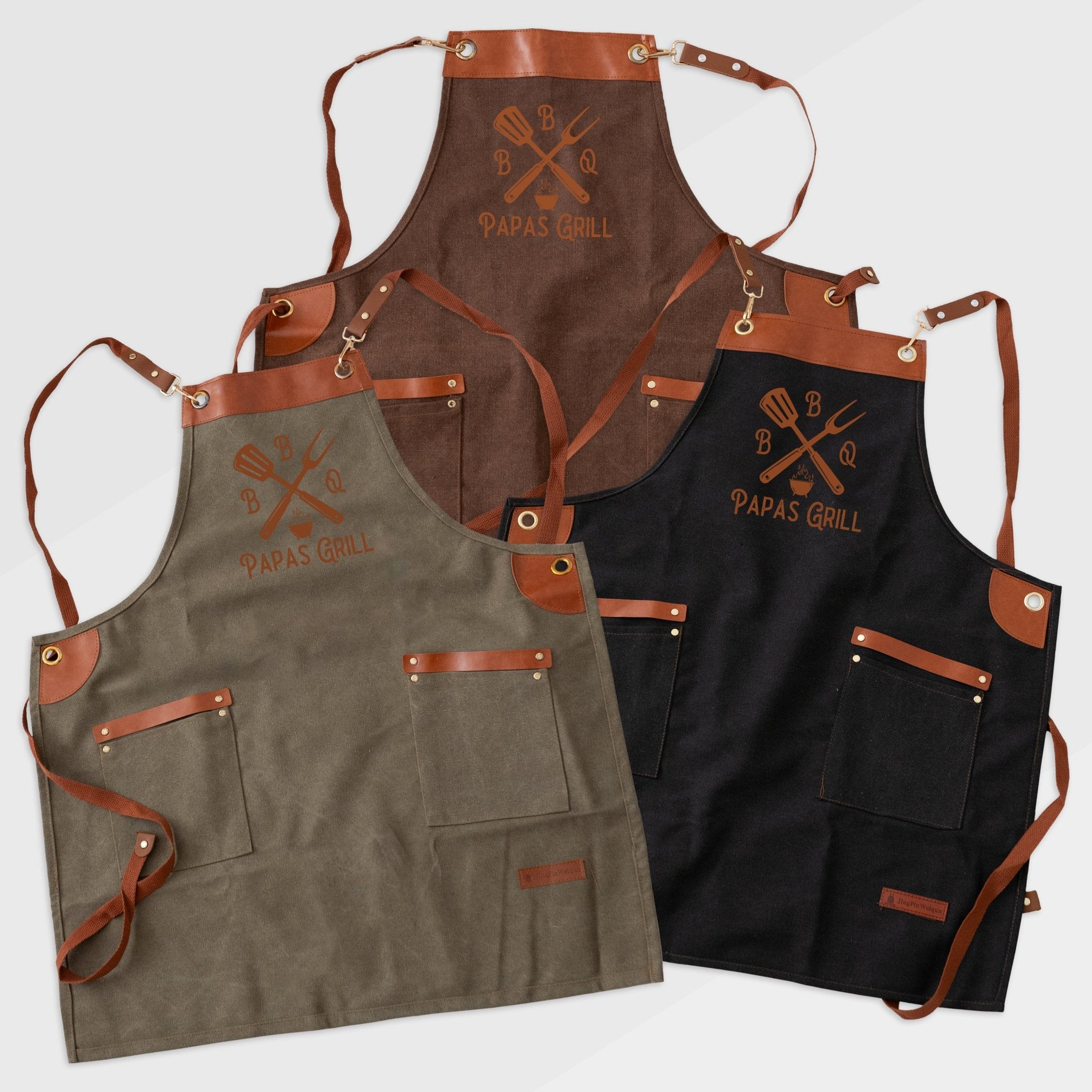 Grillschürze mit Plott - Papas BBQ - Abenteuernah