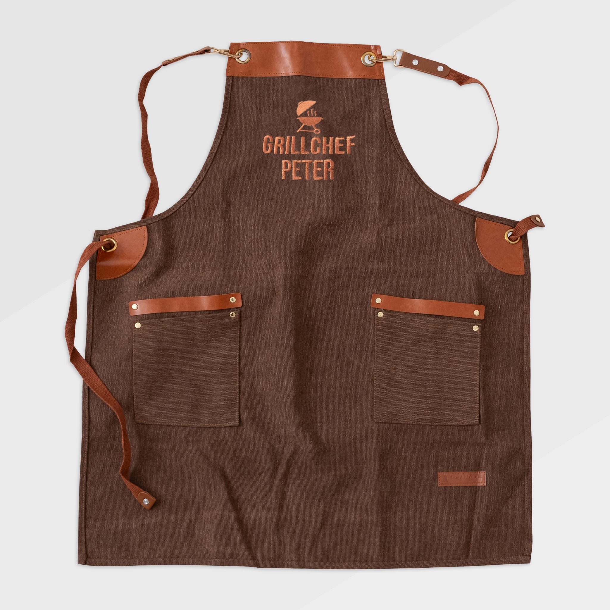 Grillschürze mit Stick - Grillchef - Abenteuernah