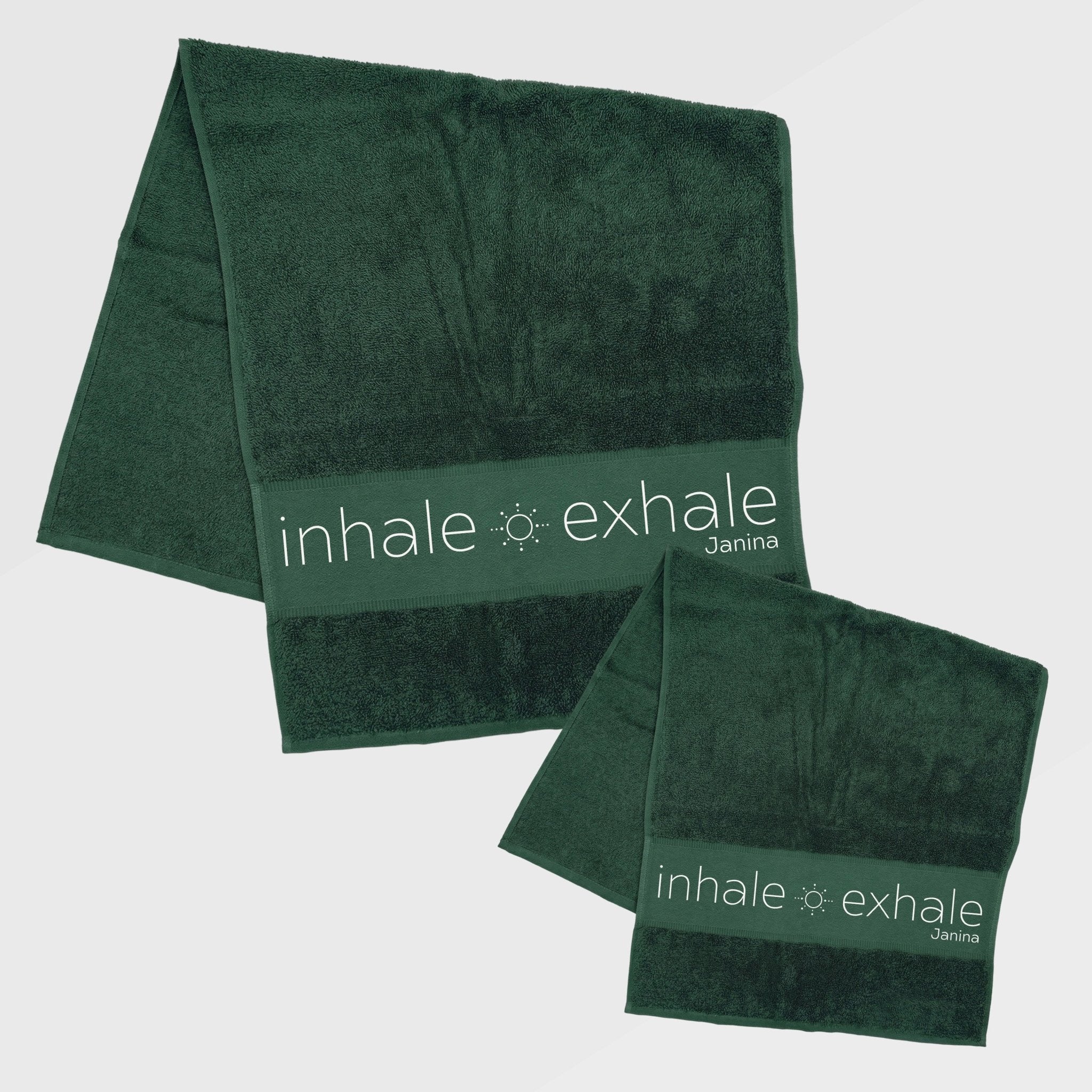 Handtuch Baumwolle - Inhale Exhale - Abenteuernah