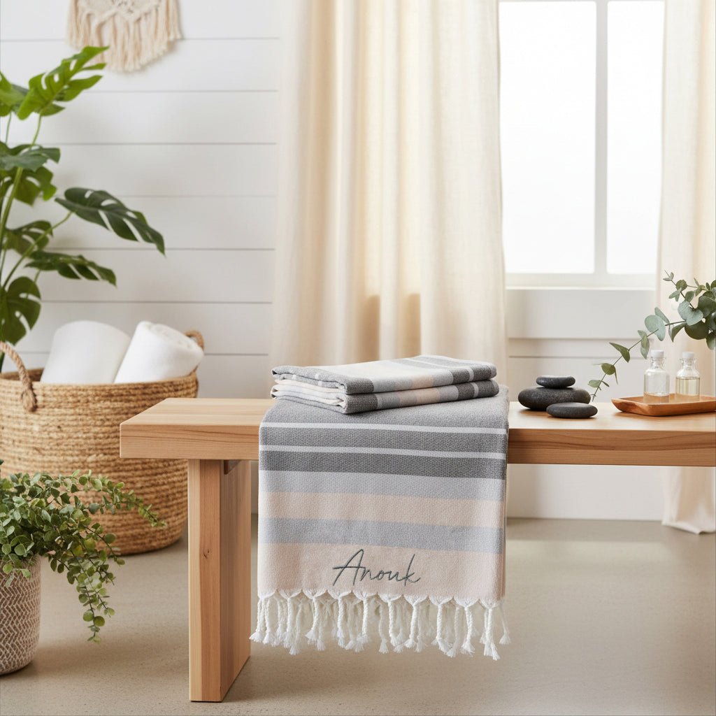 Handtuch Hamamtuch - Name - Abenteuernah