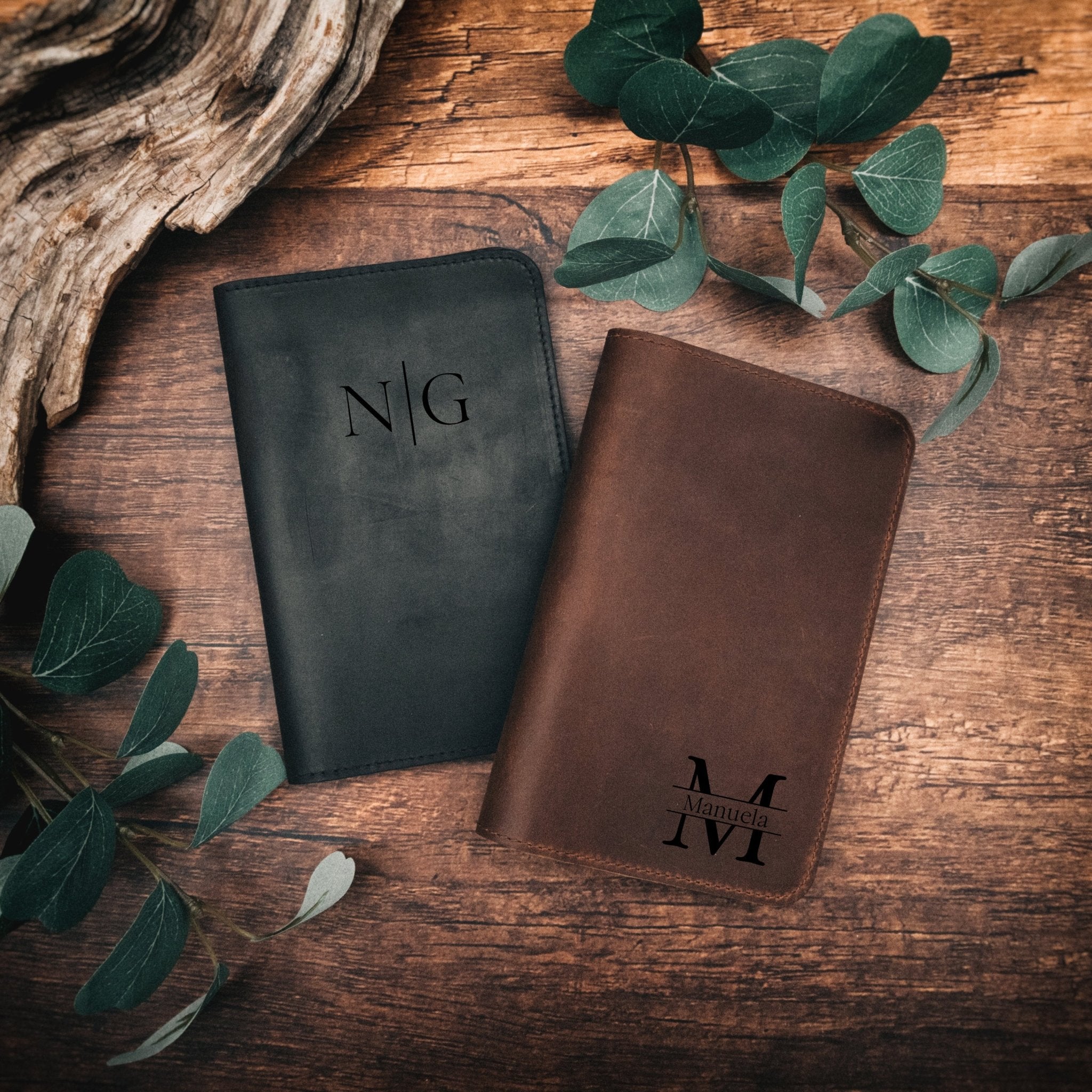 Journal aus echtem Leder - Wunschdesign - Abenteuernah