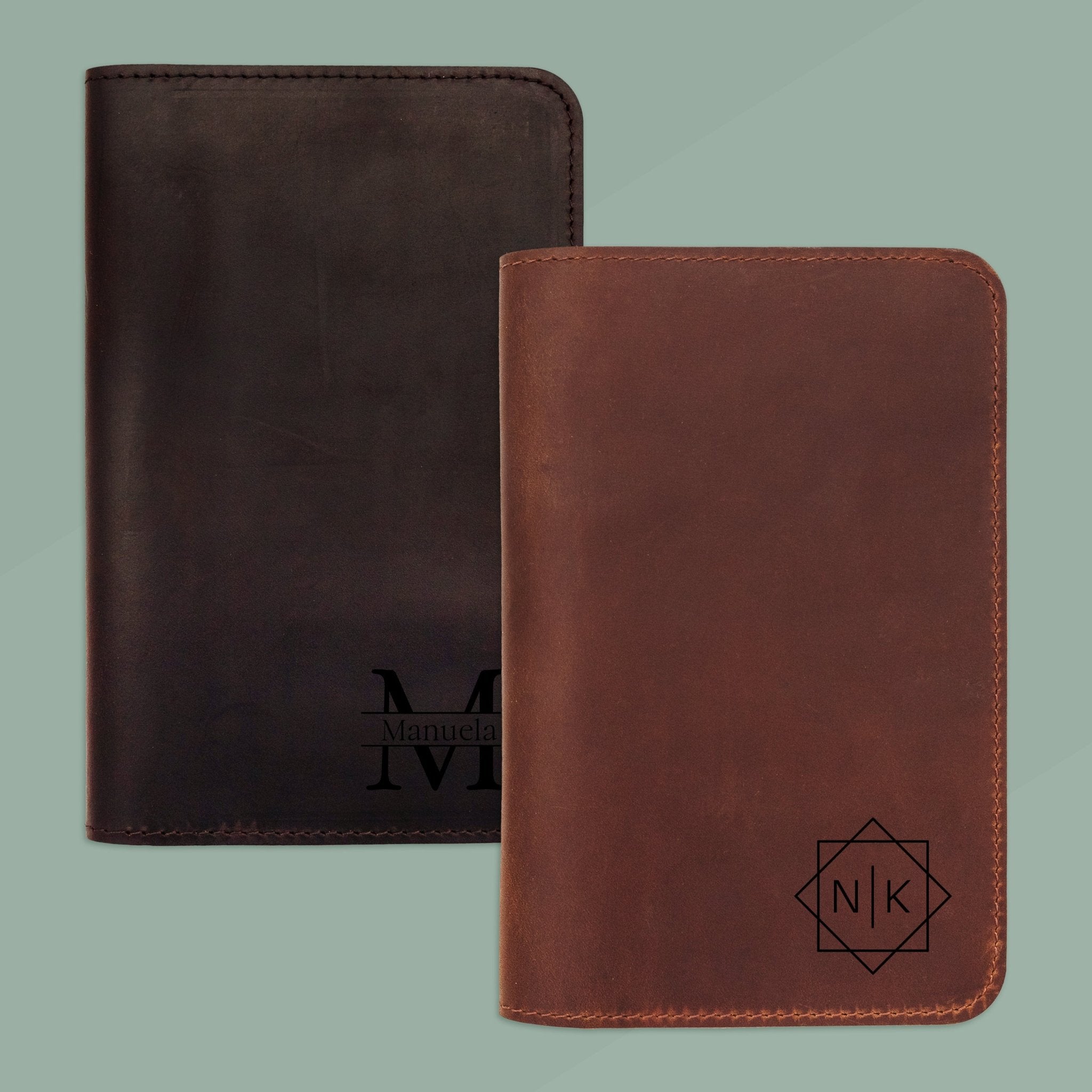 Journal aus echtem Leder - Wunschdesign - Abenteuernah