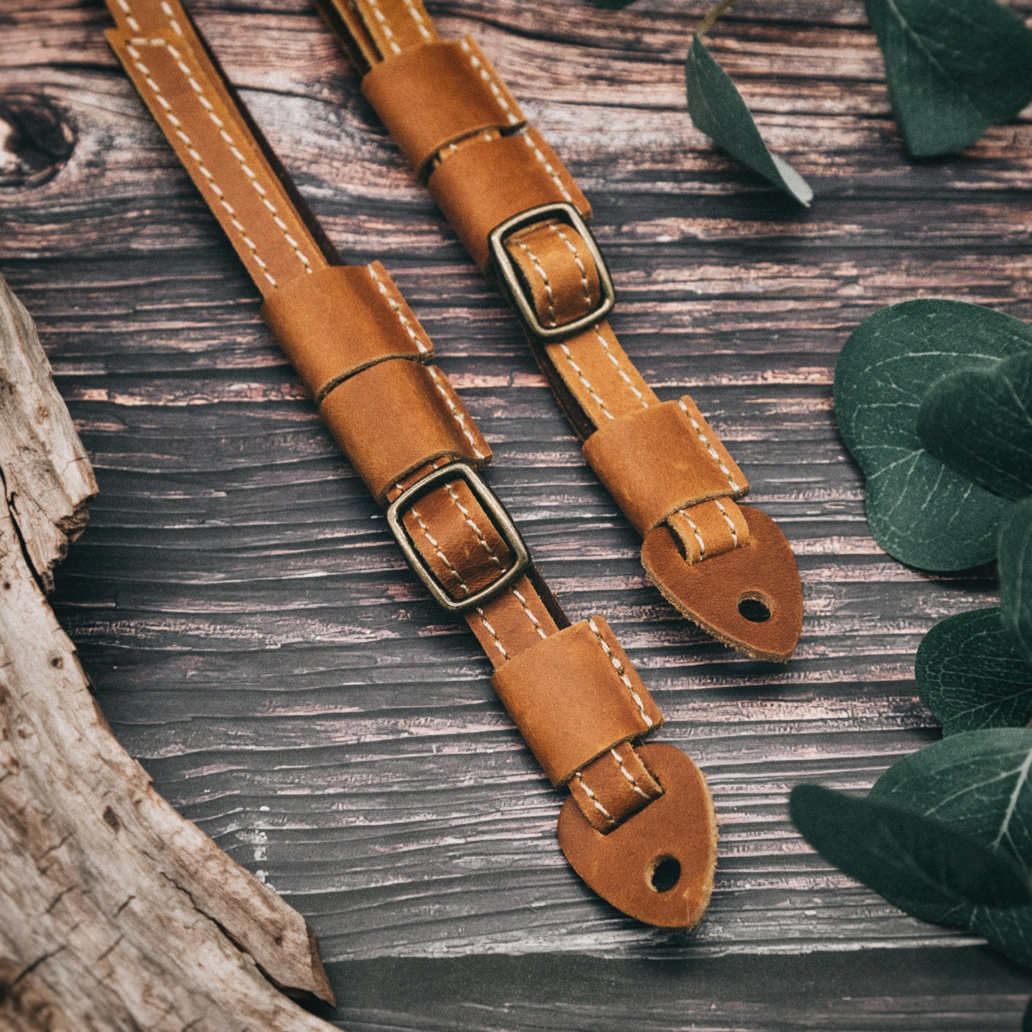 Kameragurt Echtleder - Go wild - Abenteuernah