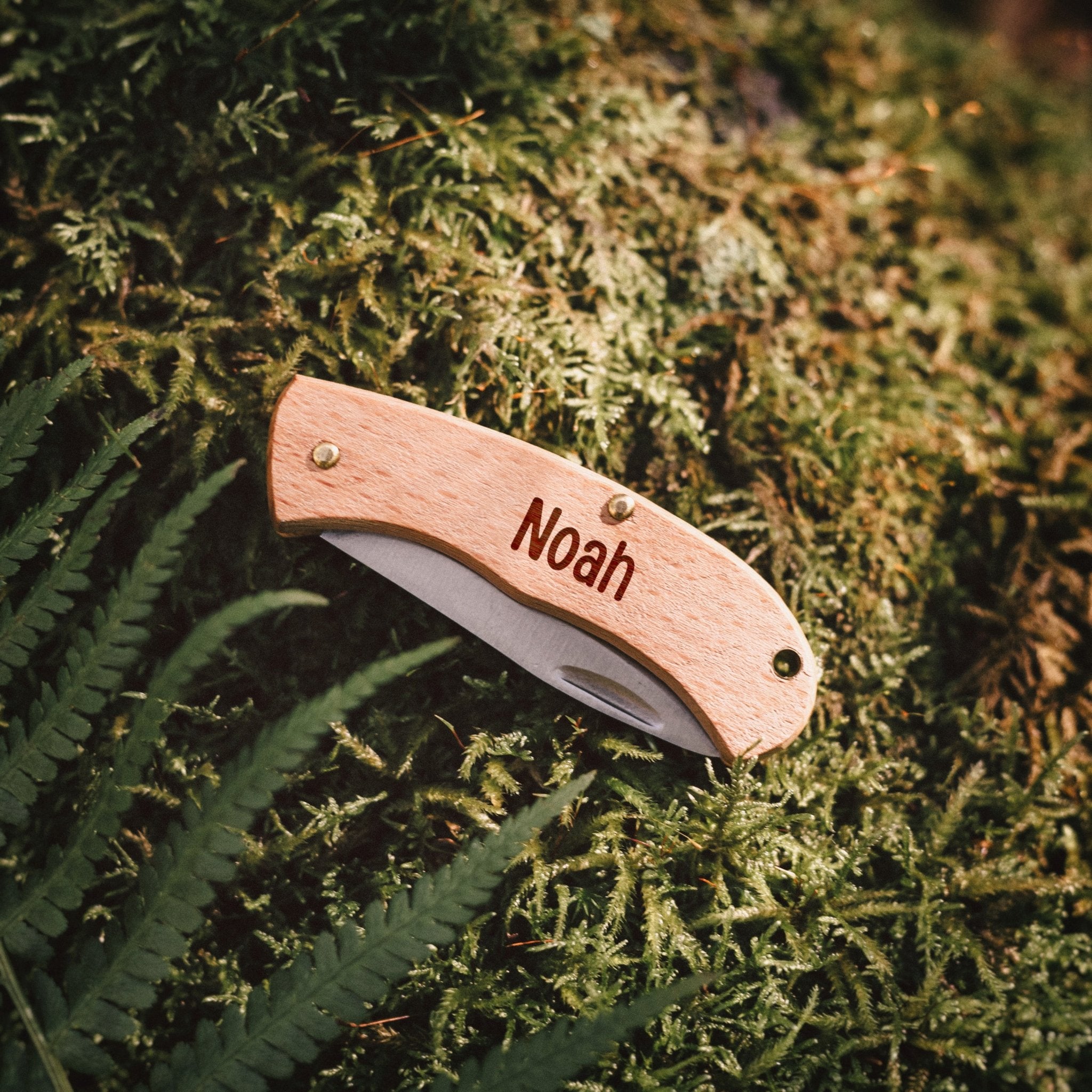 Kinder Schnitzmesser personalisiert - Abenteuernah