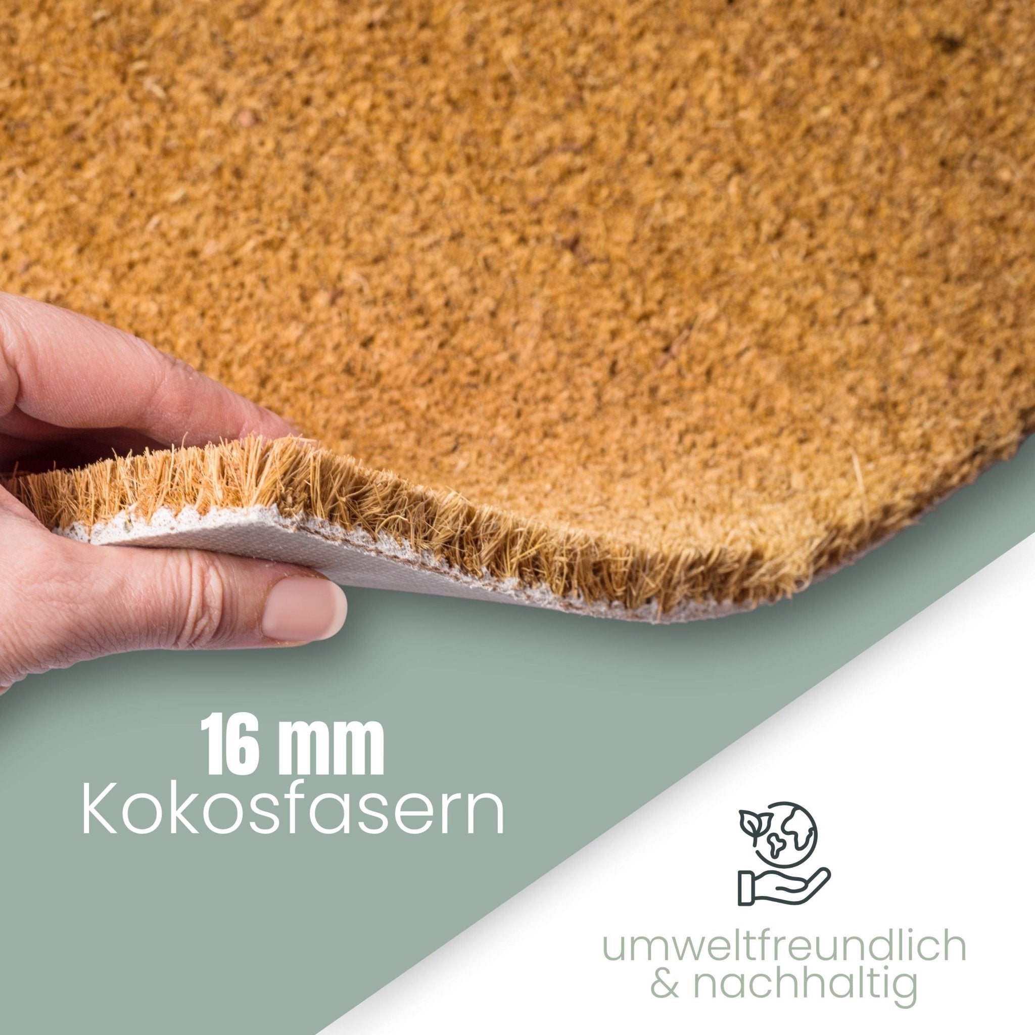 Kokos Fußmatte - Bin Angeln - Abenteuernah