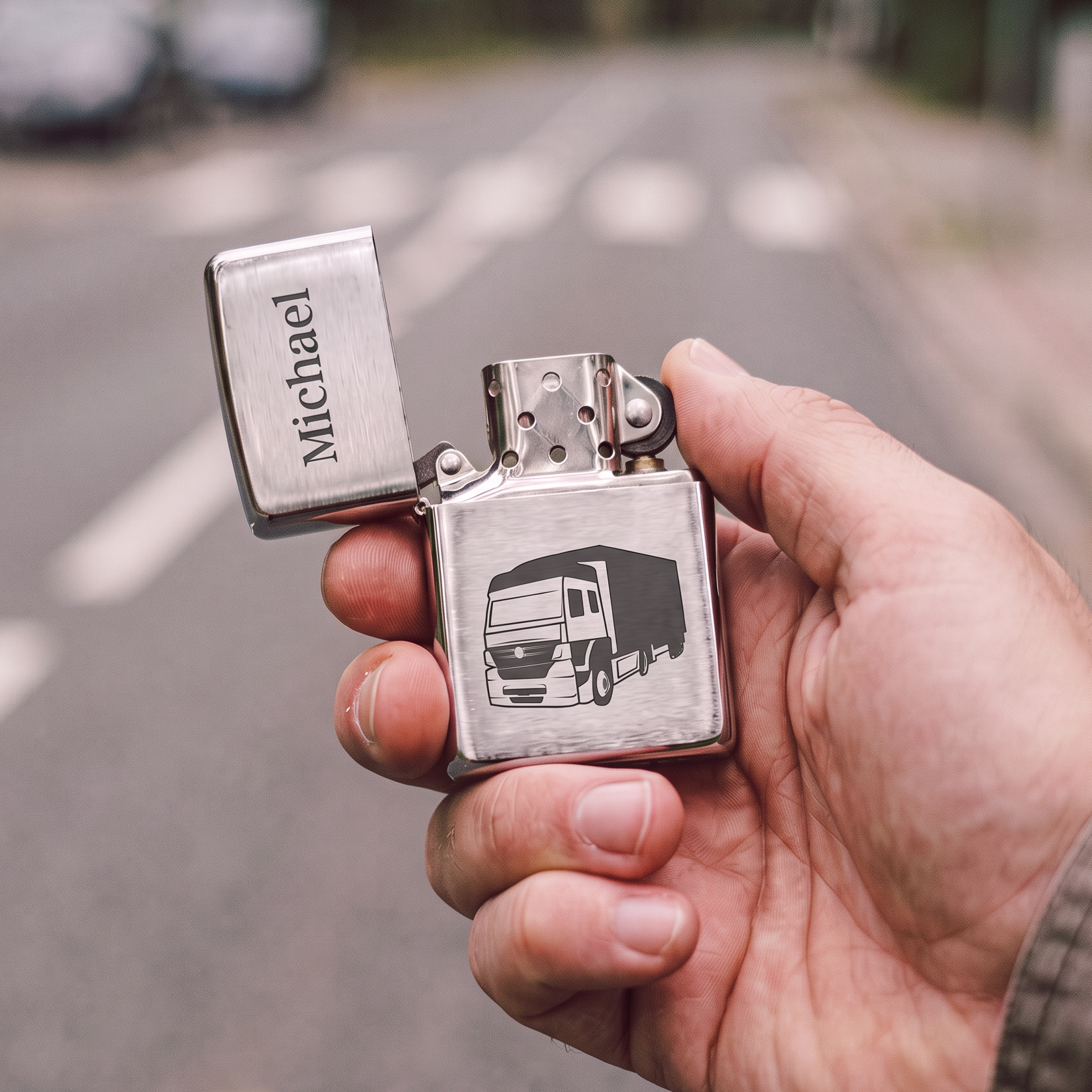 Feuerzeug mit Gravur und Motiv personalisiert