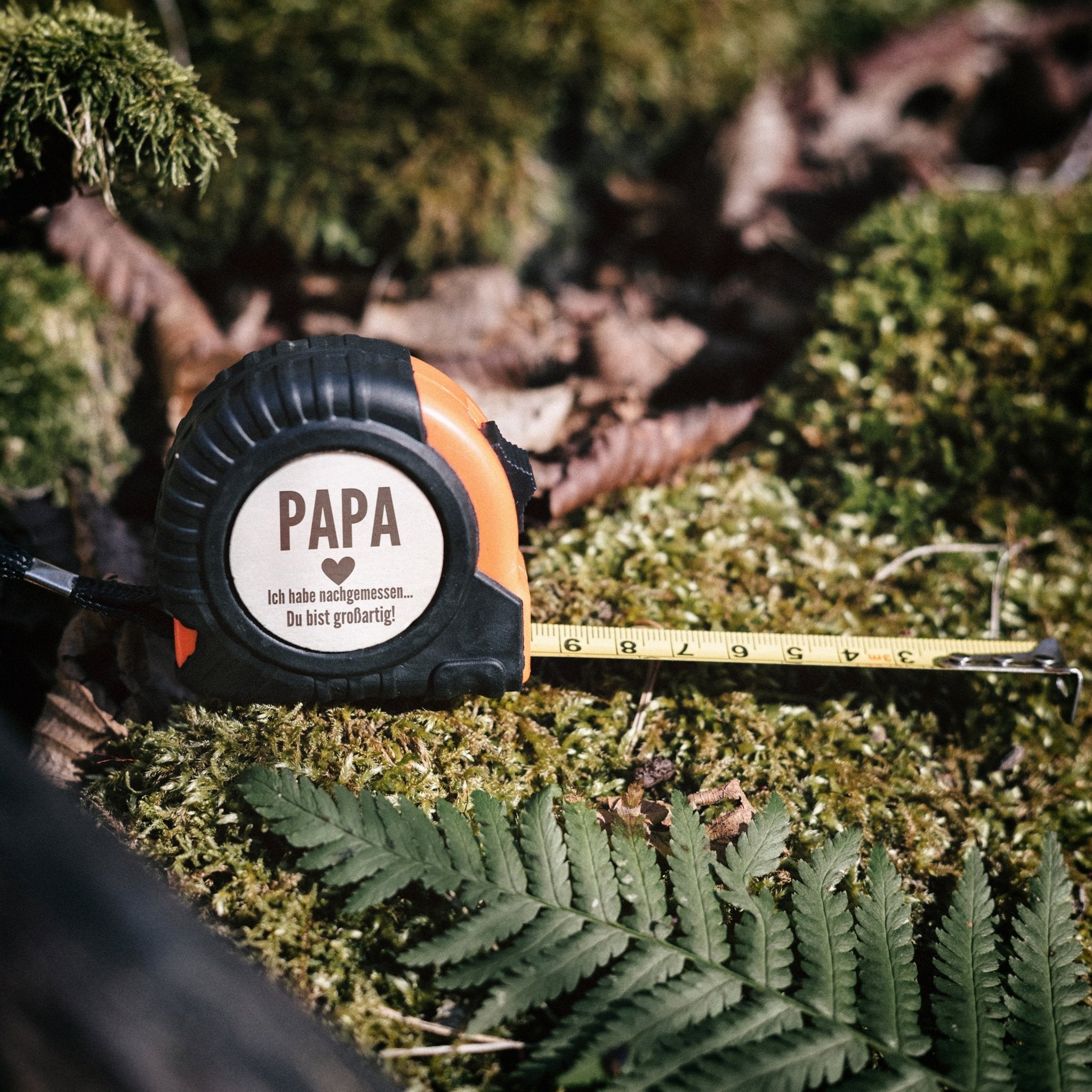 Maßband - "Papa nachgemessen..." - Abenteuernah