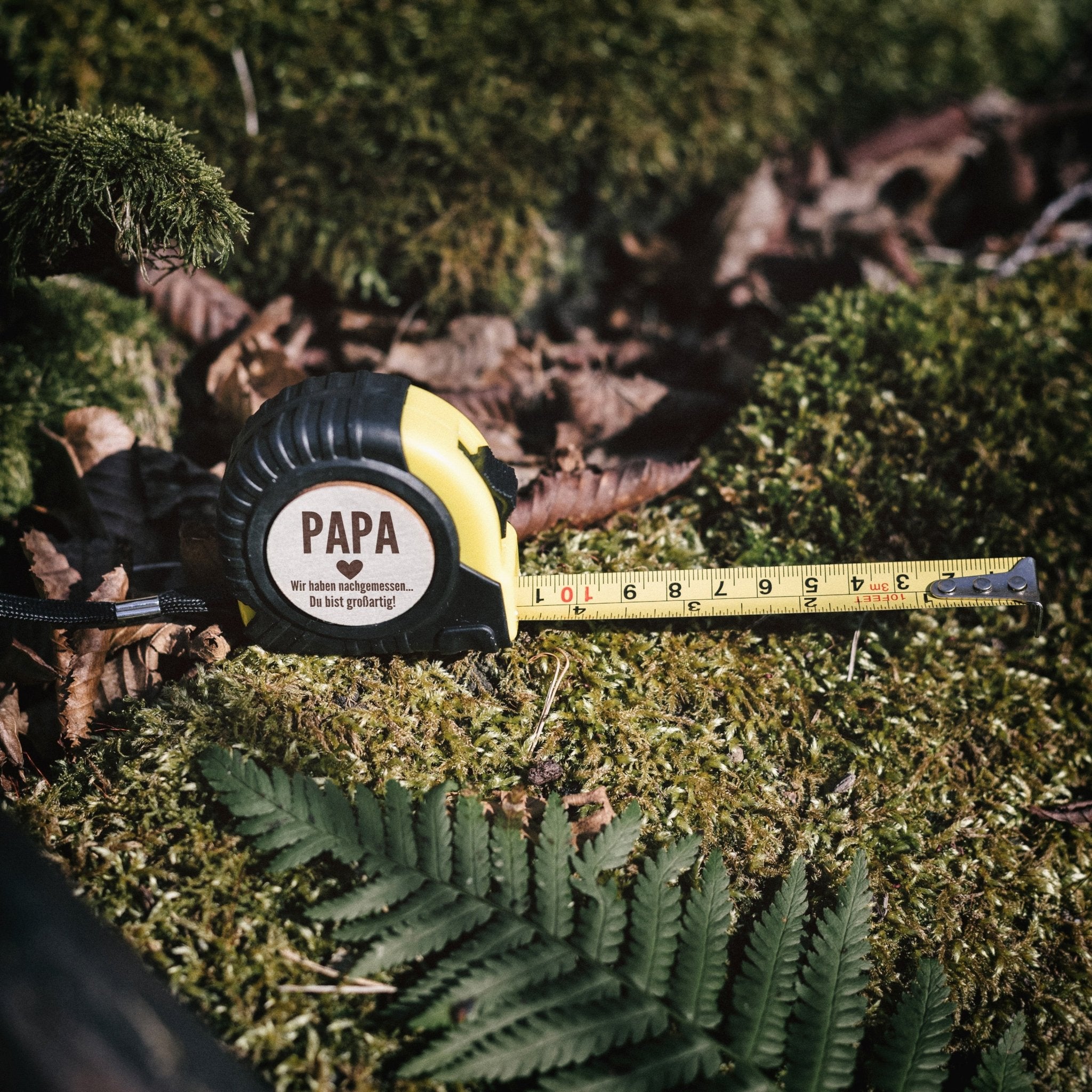 Maßband - "Papa nachgemessen..." - Abenteuernah