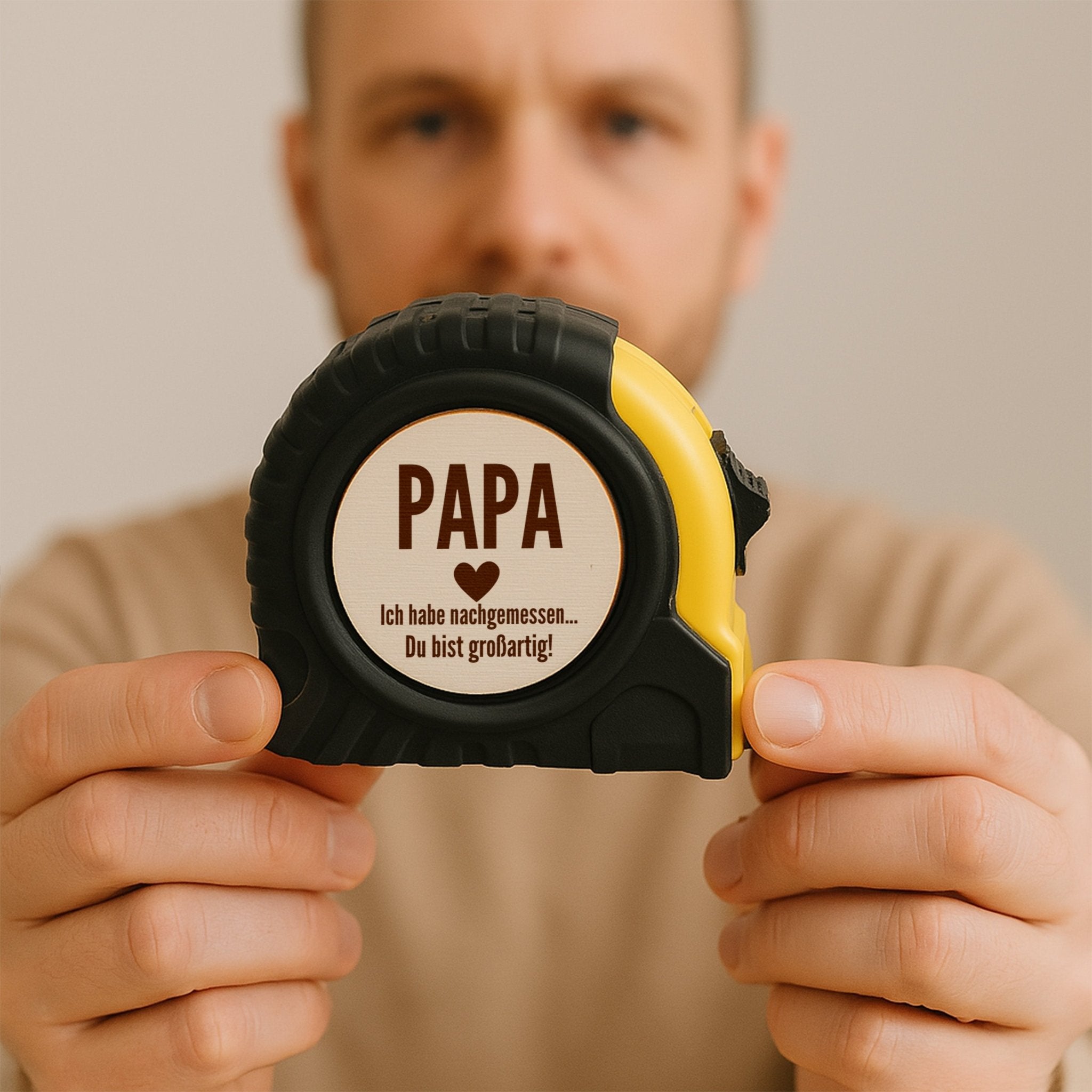 Maßband - "Papa nachgemessen..." - Abenteuernah