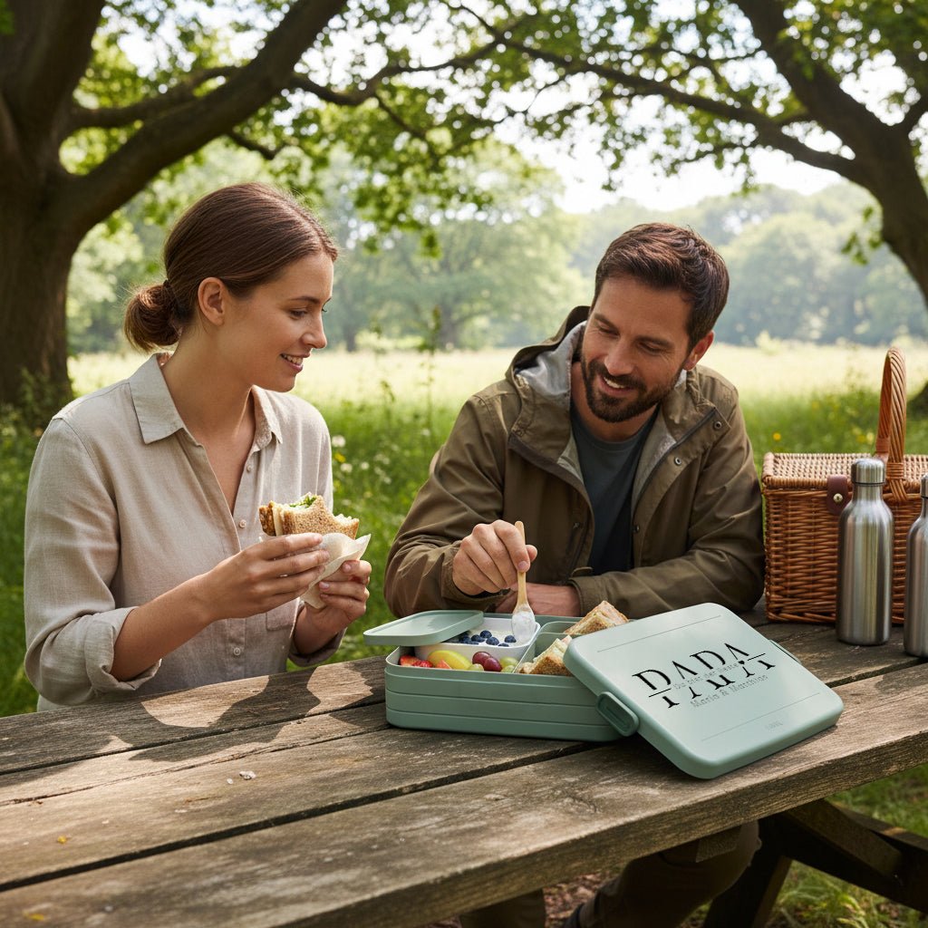 Mepal Brotdose mit Bentoeinsatz - Papa, du bist der Beste - Abenteuernah