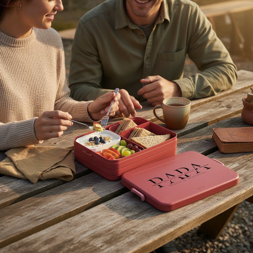 Mepal Brotdose mit Bentoeinsatz - Papa, du bist der Beste - Abenteuernah